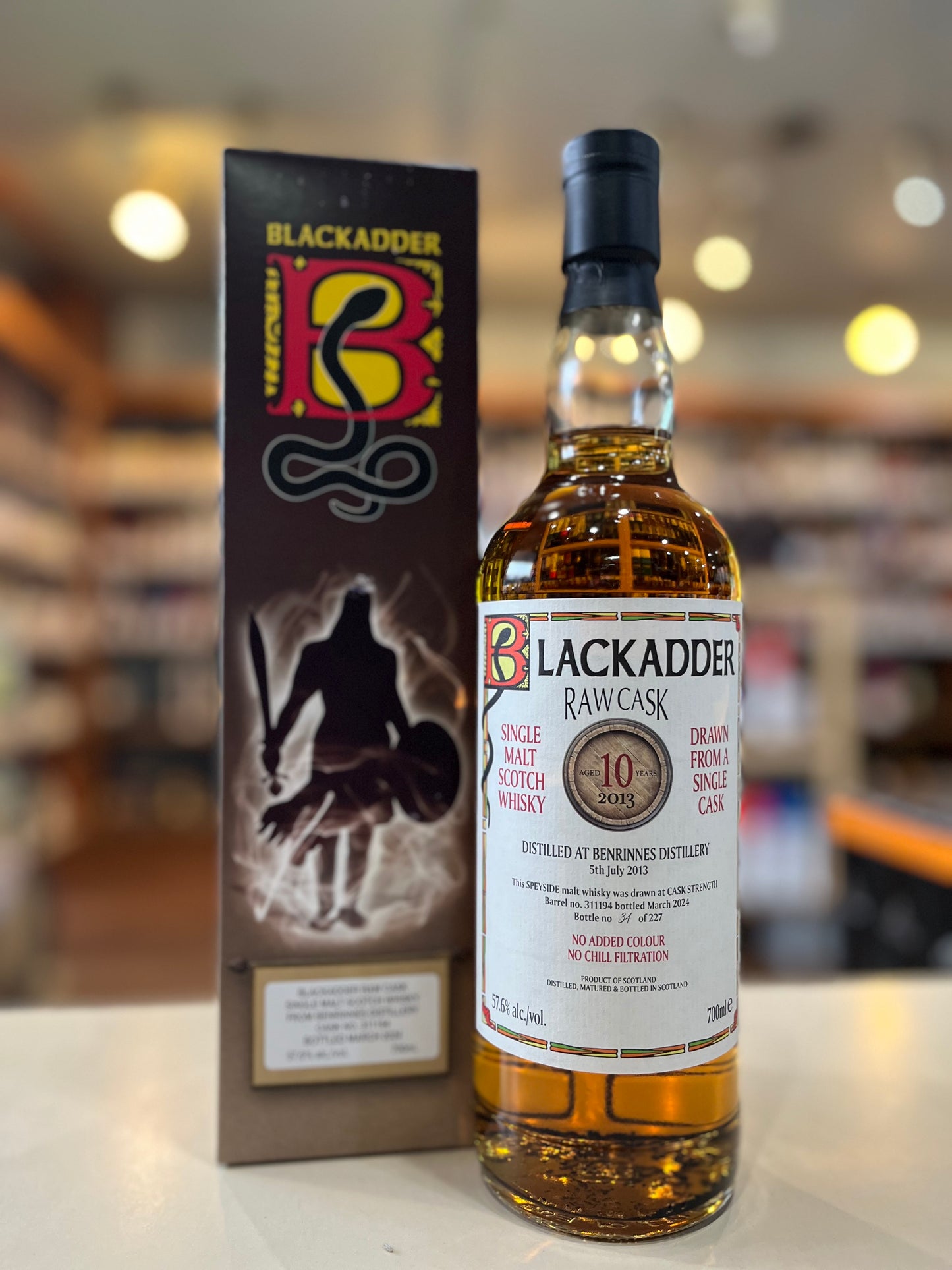 ブラックアダー ロウカスク ベンリネス 10年 2013 BLACKADDER RAW CASK BENRINNES 2013