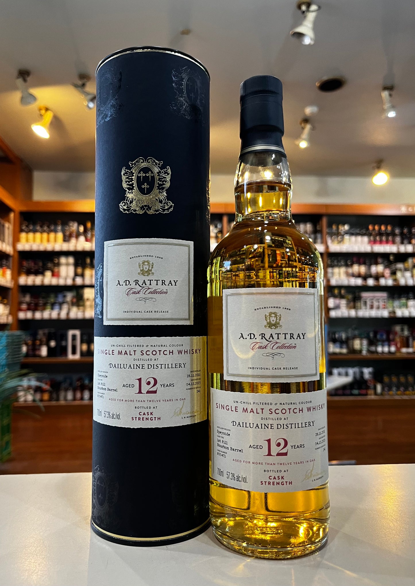 ADラトレー ダルユーイン 12年 2011 A.D.RATTRAY DAILUAINE 2011 AGED 12 YEARS