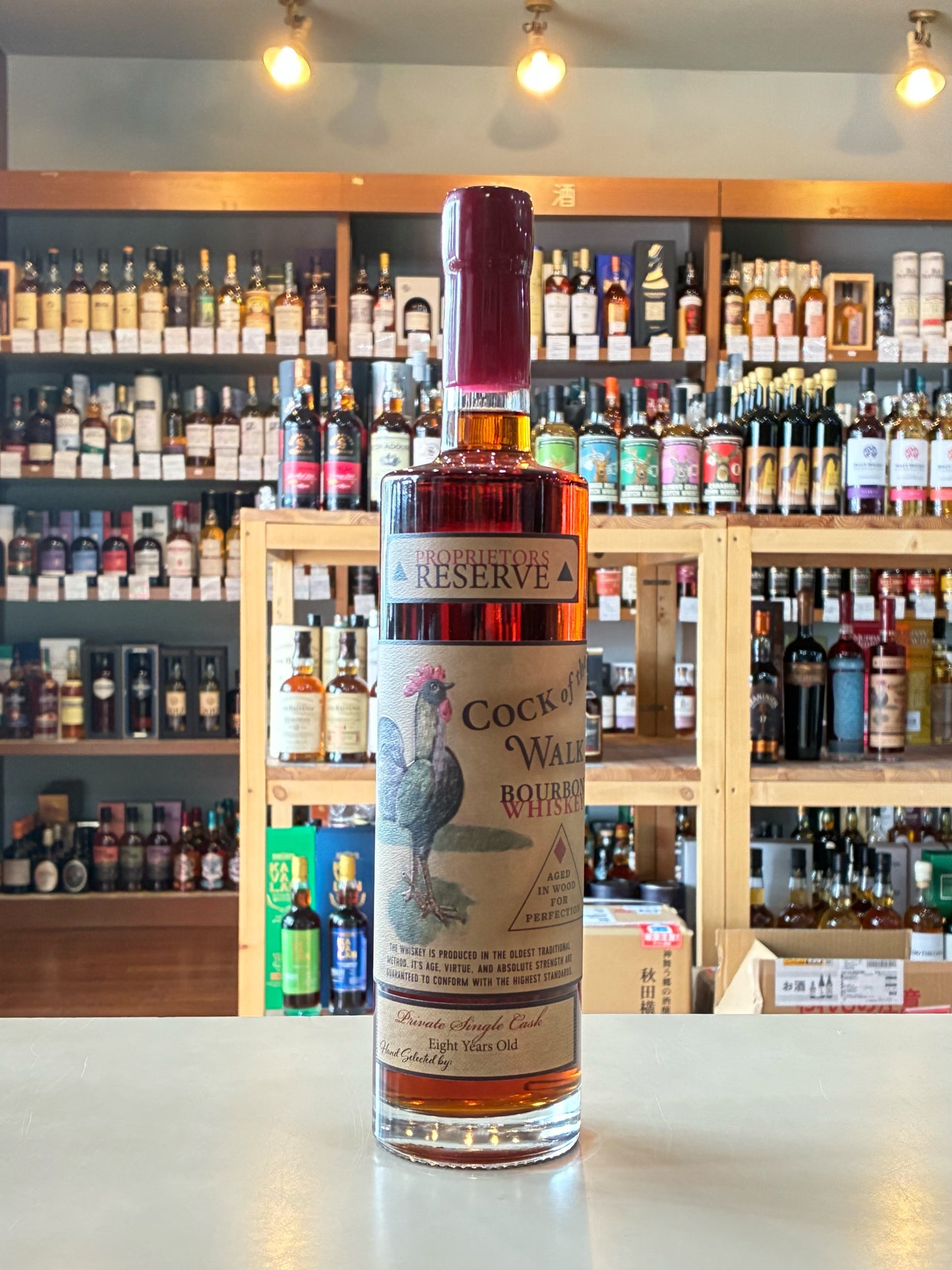 コックオブザウォーク 8年 ウィテッドバーボンシングルバレル COCK of the WALK BOURBON WHISKEY 8yo