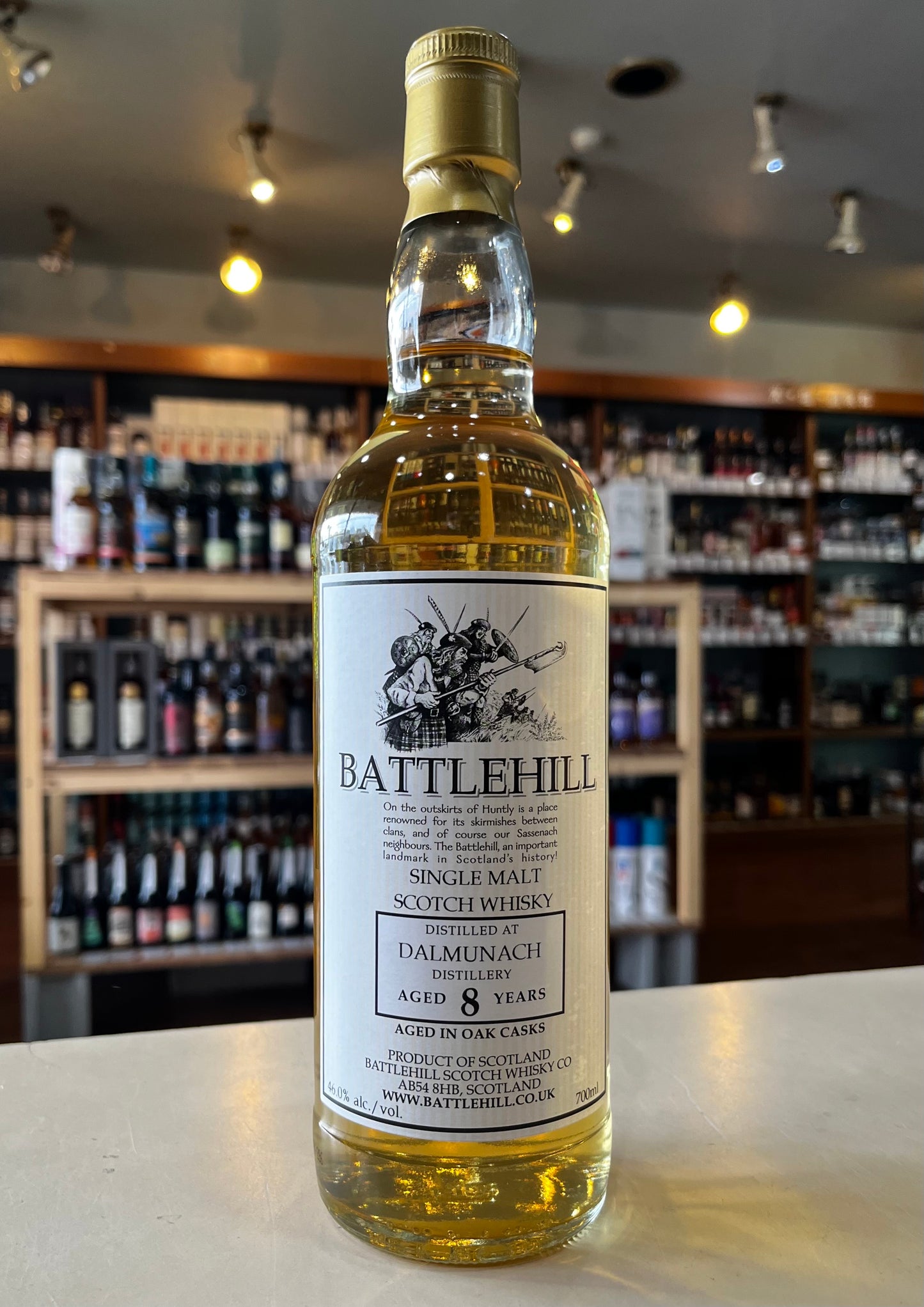 バトルヒル ダルムナック 8年 2016 BATTLEHILL DALMUNACH AGED 8 YEARS