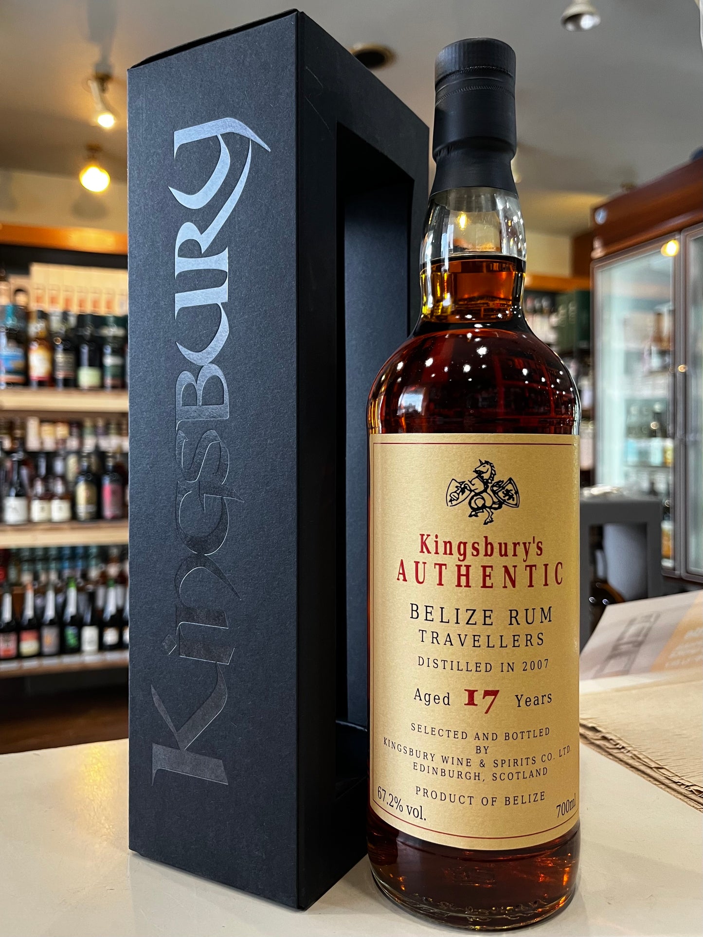 キングスバリー オーセンティックラム ベリーズ2007 17年 Kingsbury`s AUTHENTIC BELIZE RUM Aged 17 Years