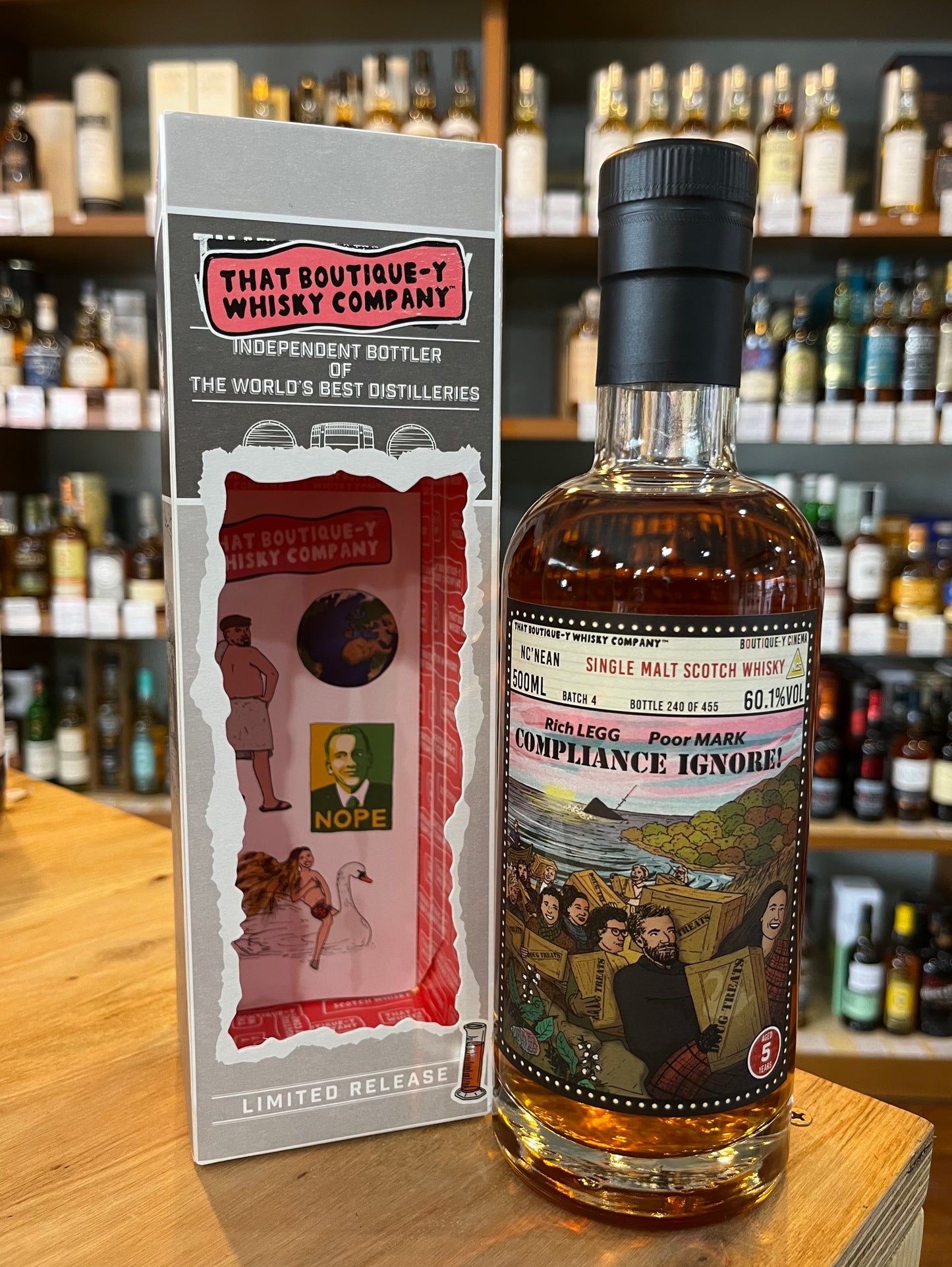 ブティックウイスキー ノックニーアン バッチ4 5年 BOUTIQUE WHISKY NC`NEAN AGED 5 YEARS BATCH4