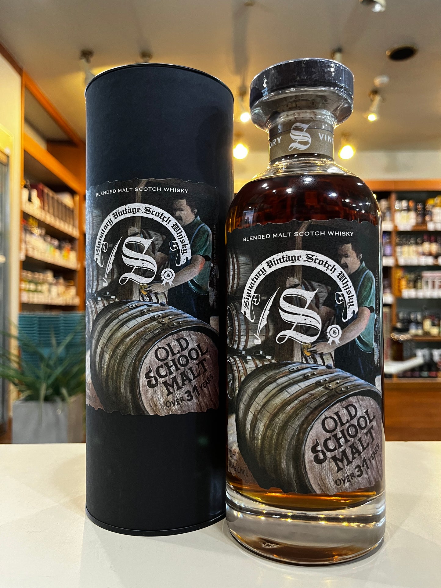 オールドスクールモルト ブレンデッドモルト 31年 シグナトリーヴィンテージ バッチ#1 OLD SCHOOL BLENDED MALT OVER 31 YEARS SIGNATORY VINTAGE BATCH#1