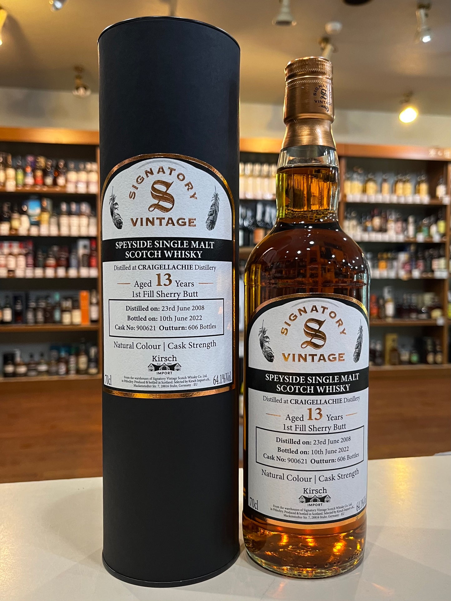シグナトリーヴィンテージ キルシュインポート限定 クライゲラキ 2008 13年 SIGNATORY VINTAGE /Kirsch CRAIGELLACHIE Aged 13 Years 2008