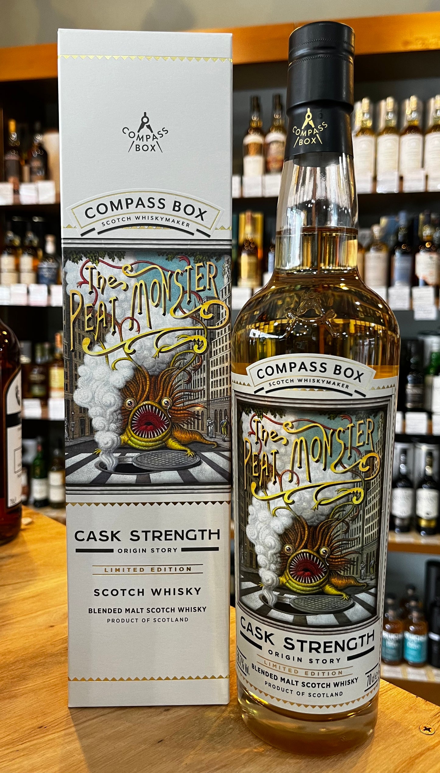 PEAT MONSTER CASK STRENGTH COMPASS BOX コンパスボックス ピートモンスター カスクストレングス