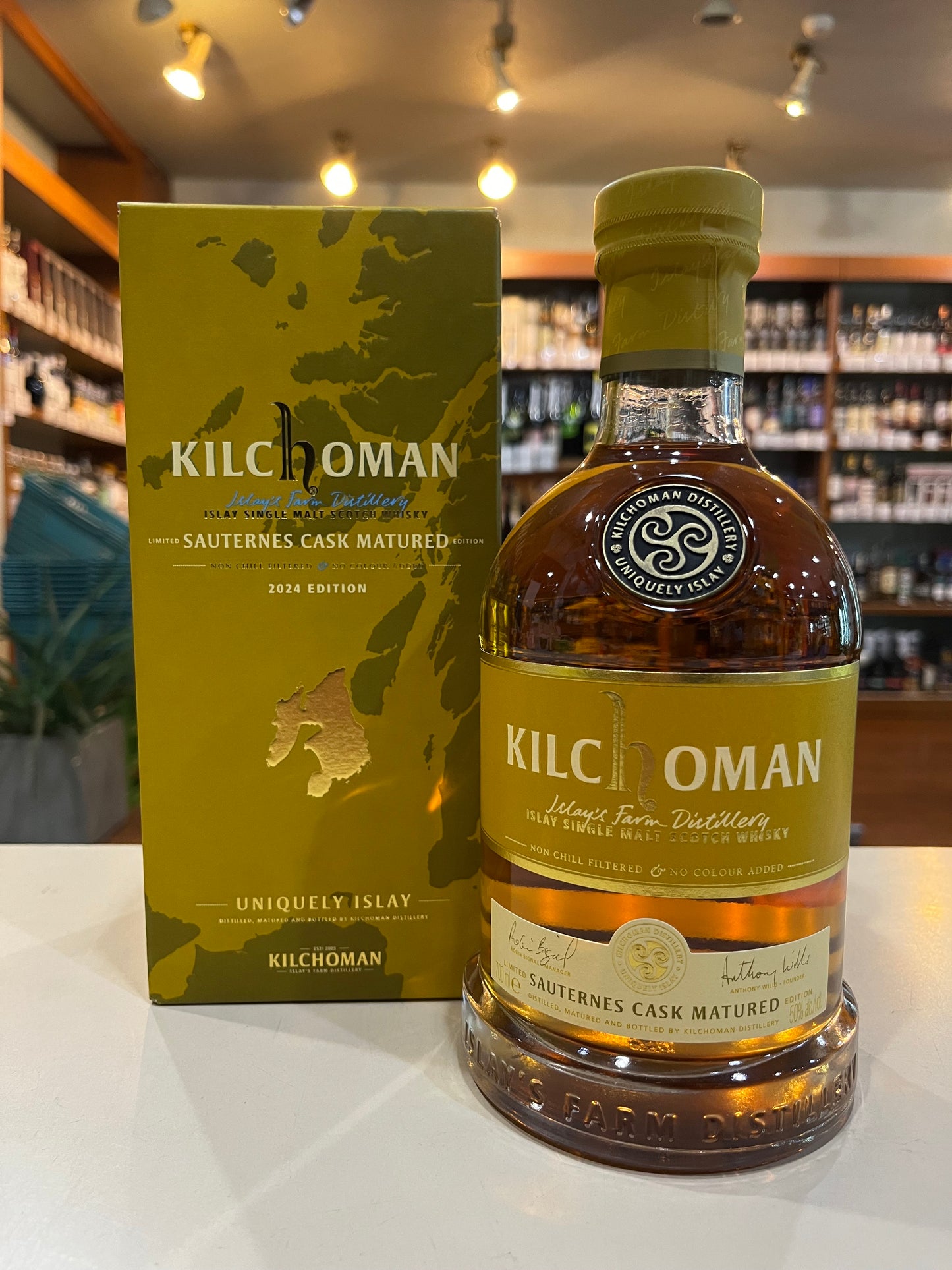 キルホーマン・ソーテルヌカスク KILCHOMAN SAUYERNES CASK MATURED
