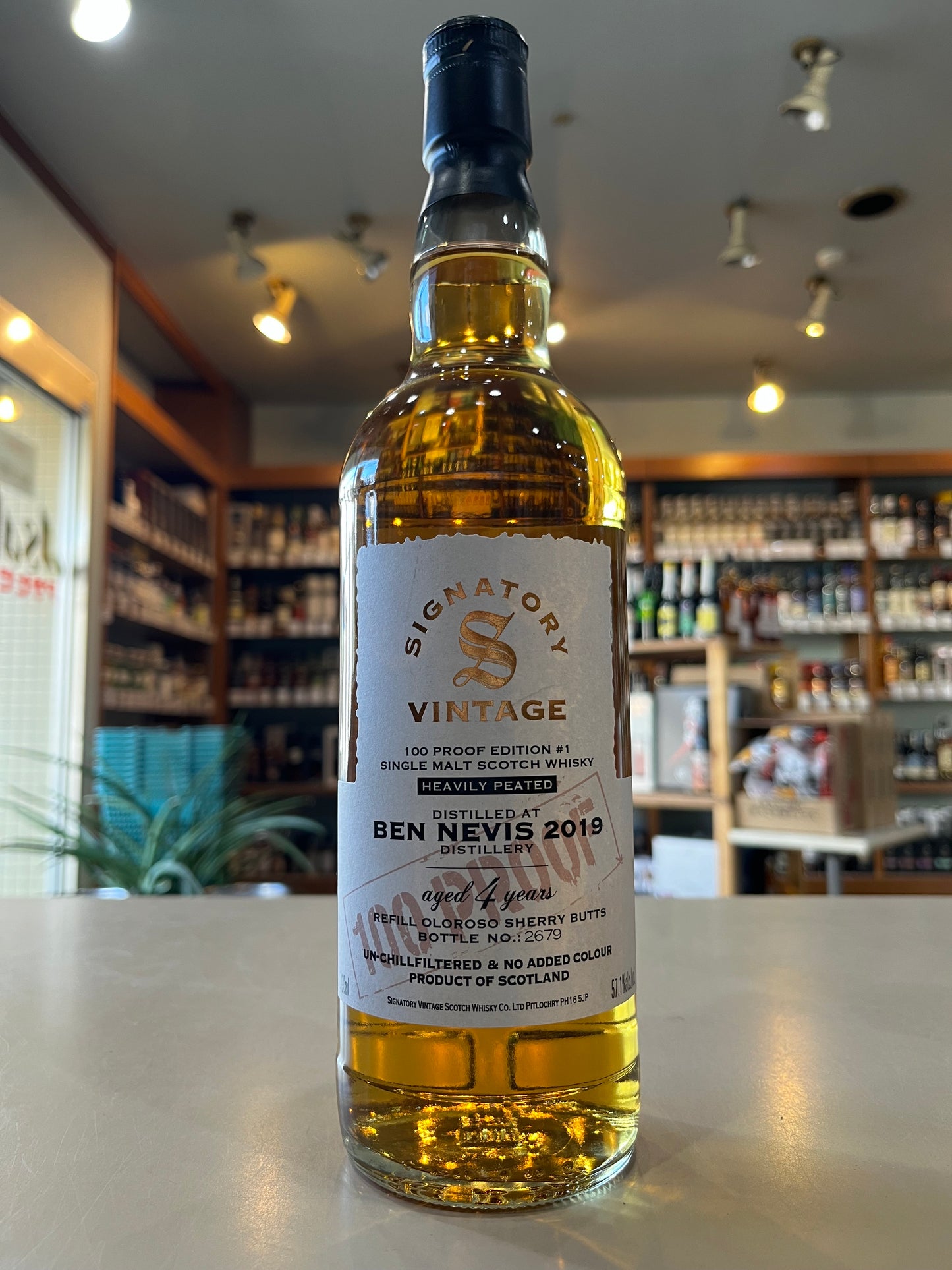ベンネヴィス 2019 14年 100プルーフ シグナトリーヴィンテージ BEN NEVIS 2019 aged 14