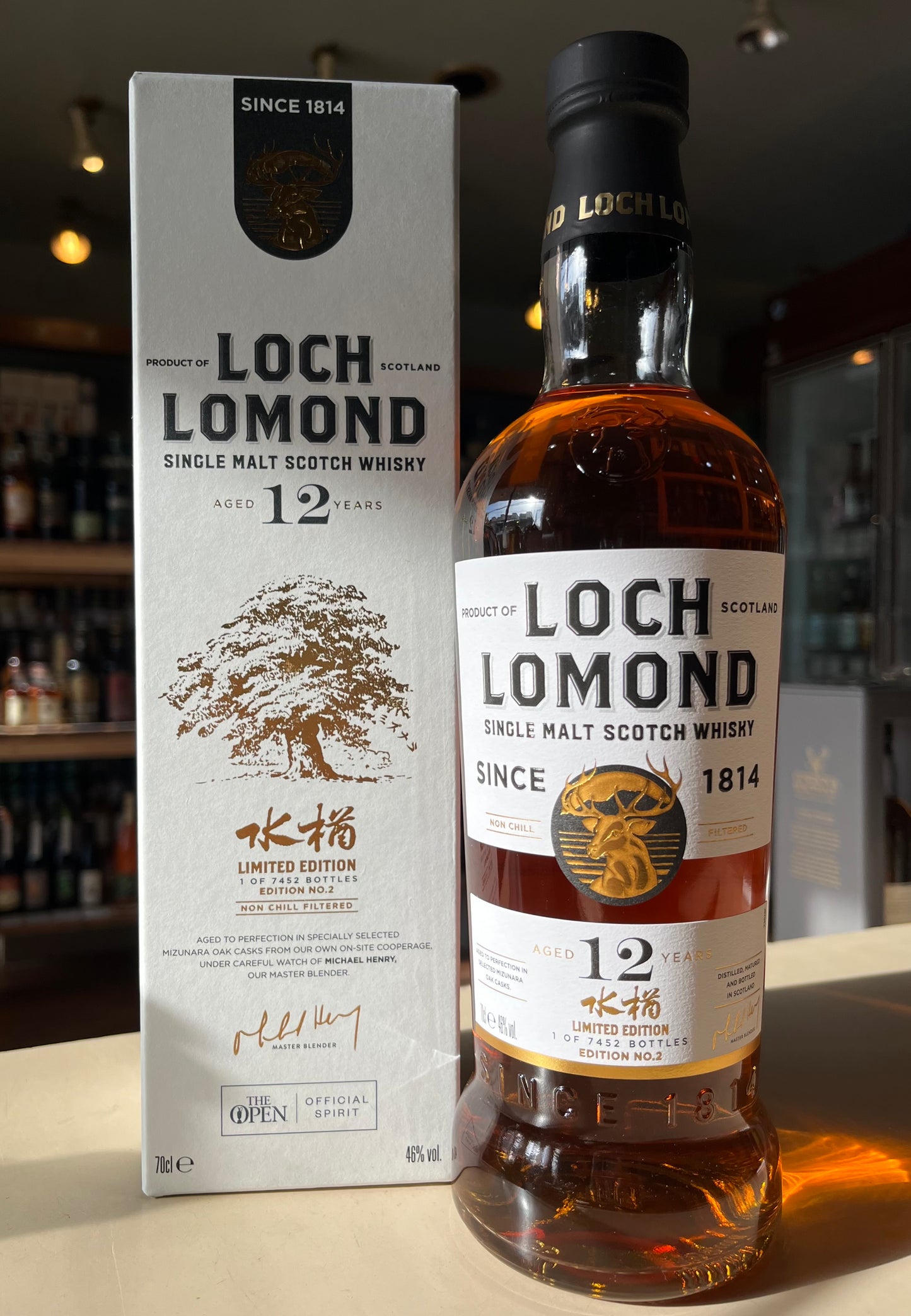 ロッホローモンド12年 ミズナラリミテッドエディション LOCH LOMOND AGED 12 YEARS MIZUNARA LIMITED EDITION
