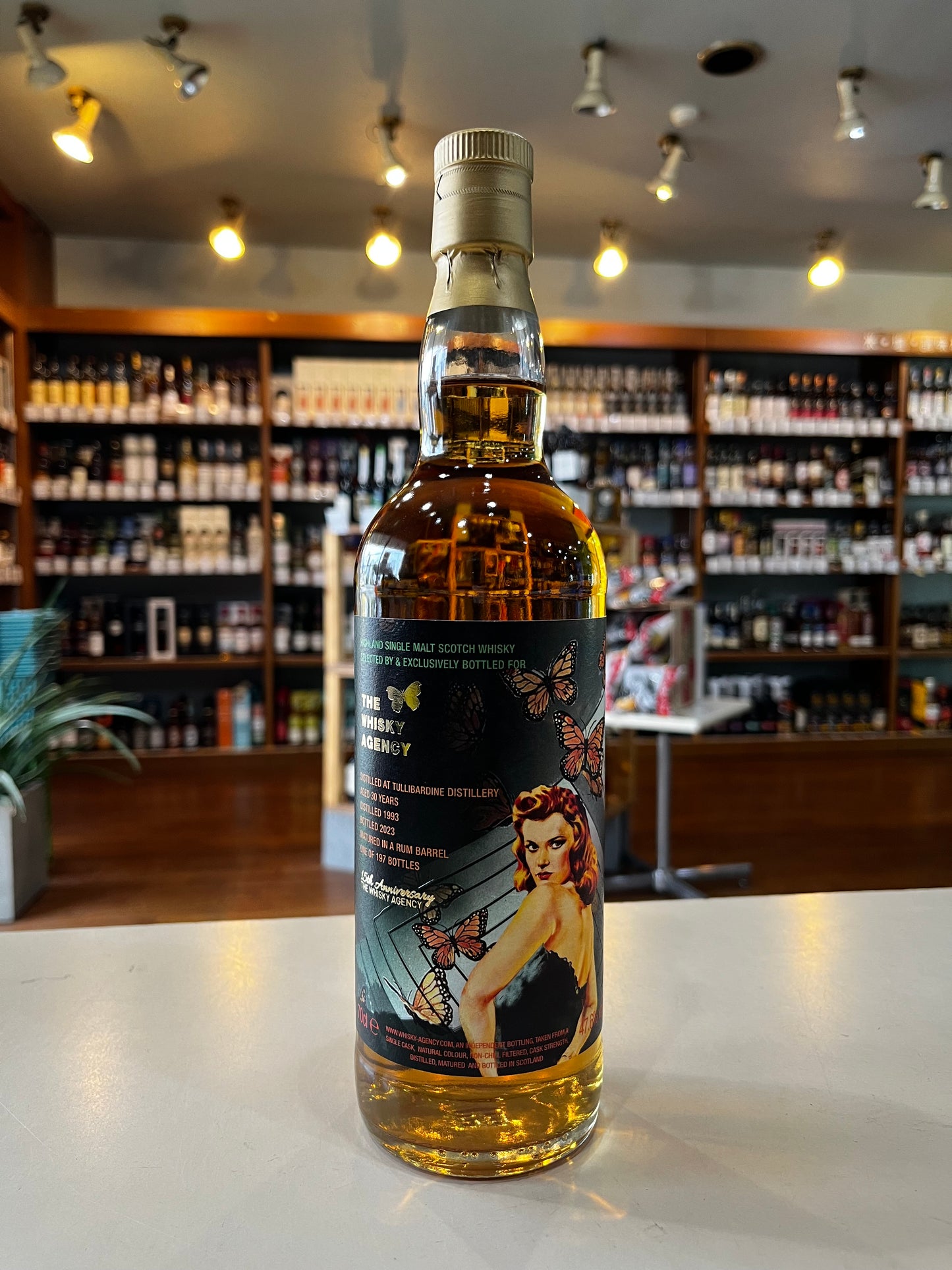 ウイスキーエージェンシー タリバーディン 1993 30年 THE WHISKY AGENCY Tullibardine 1993 AGED 30 YEARS