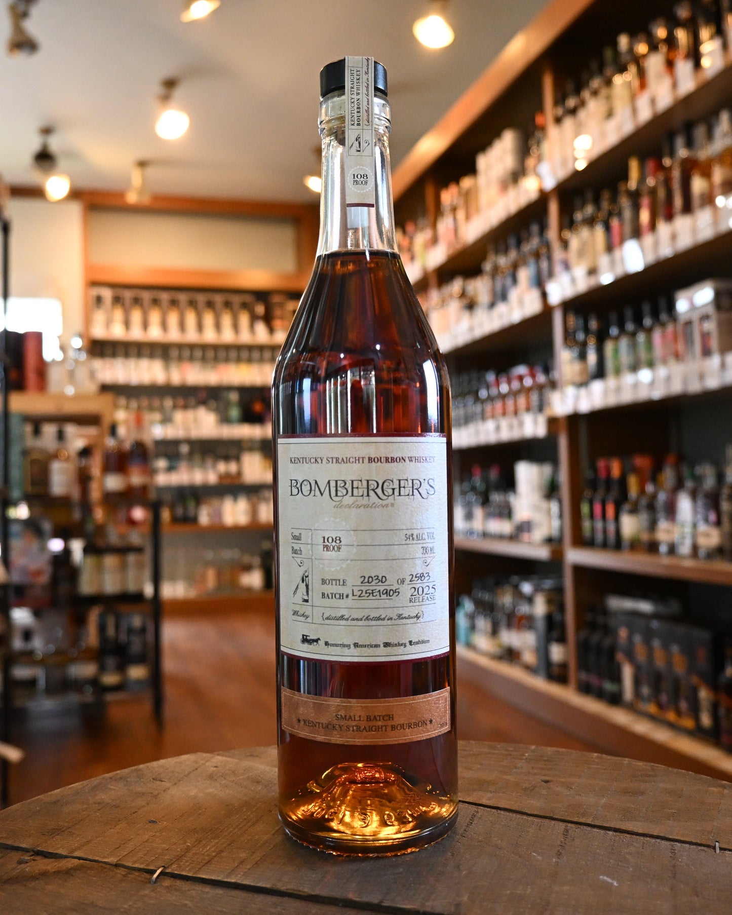 ボンバーガーズ デクラレーション バーボンウイスキー BOMBERGERS DECLARATION BOURBON WHISKEY