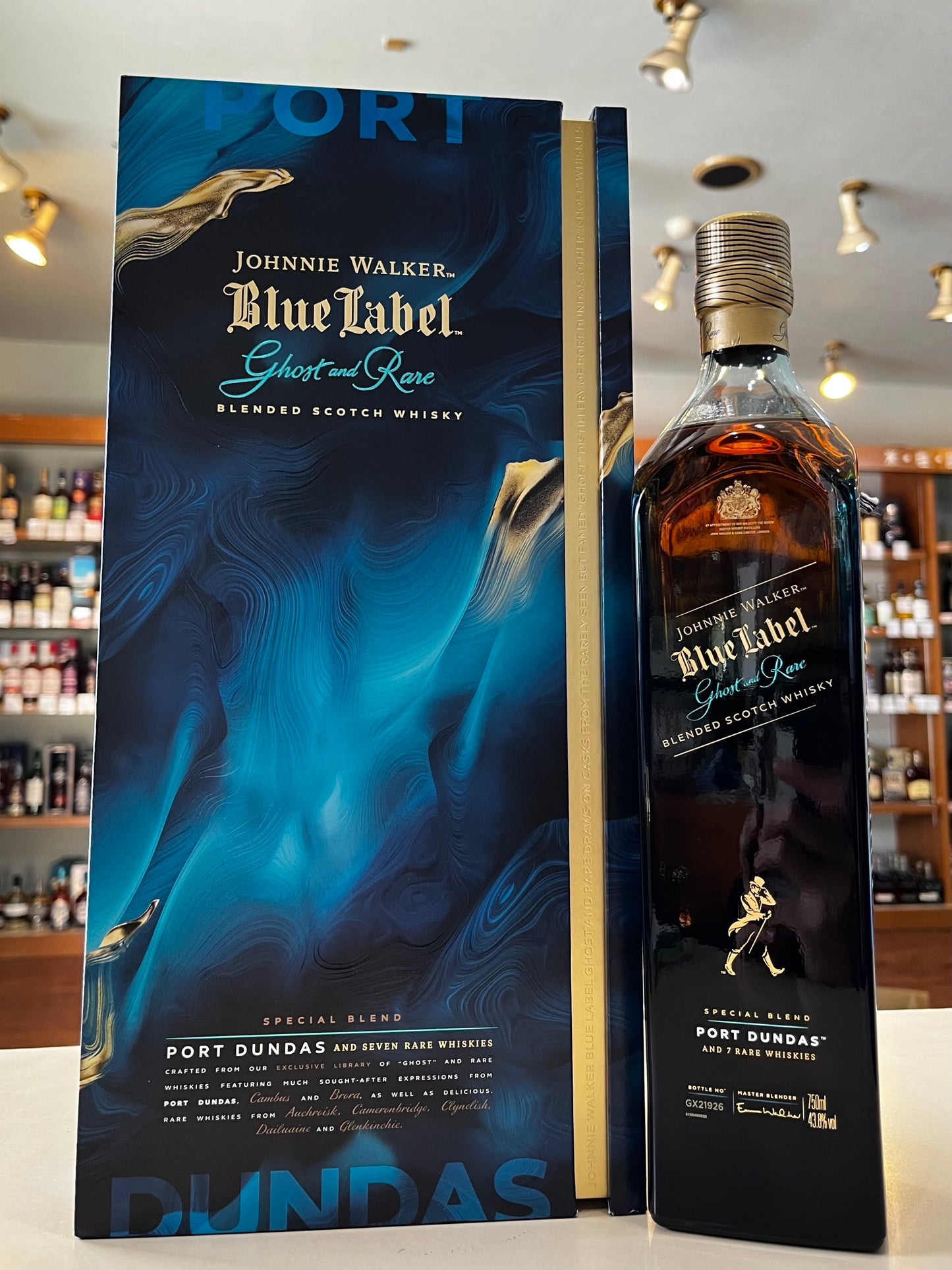 ジョニーウォーカー ブルーラベル ゴースト&レア ポートダンダス JOHNNIE WALKER BLUE LABEL Ghost and Rare PORT DUNDAS