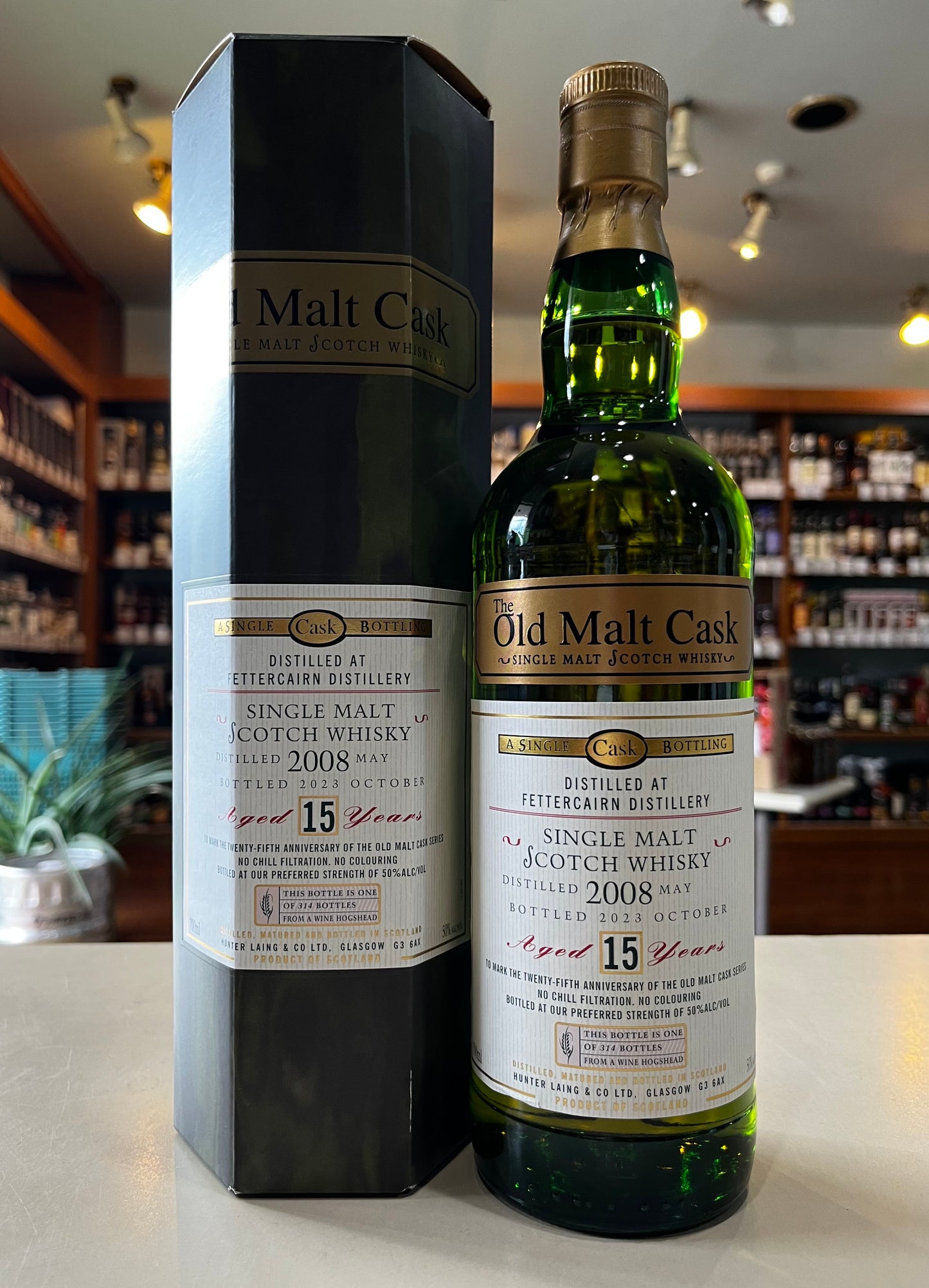 フェッターケアン 2008 15年 ワイン / ハンターレイン オールド・モルト・カスク 25周年記念 FETTRTCAIRN 2008 Aged 15 Years The Old Malt Cask 25 Anniversary