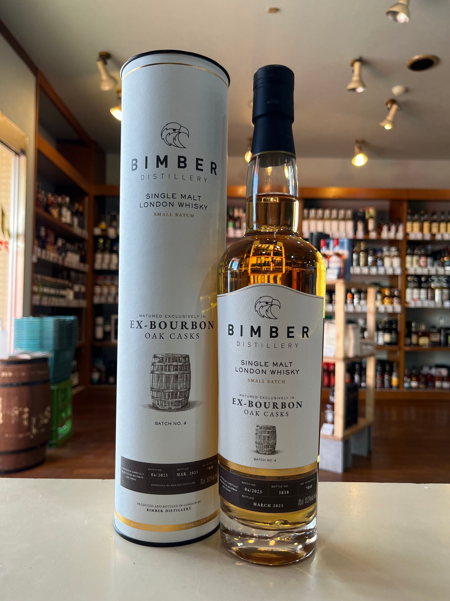 ビンバー EXバーボン バッチ4 BIMBER EX-BOURBON OAK CASKS BATCH No.4