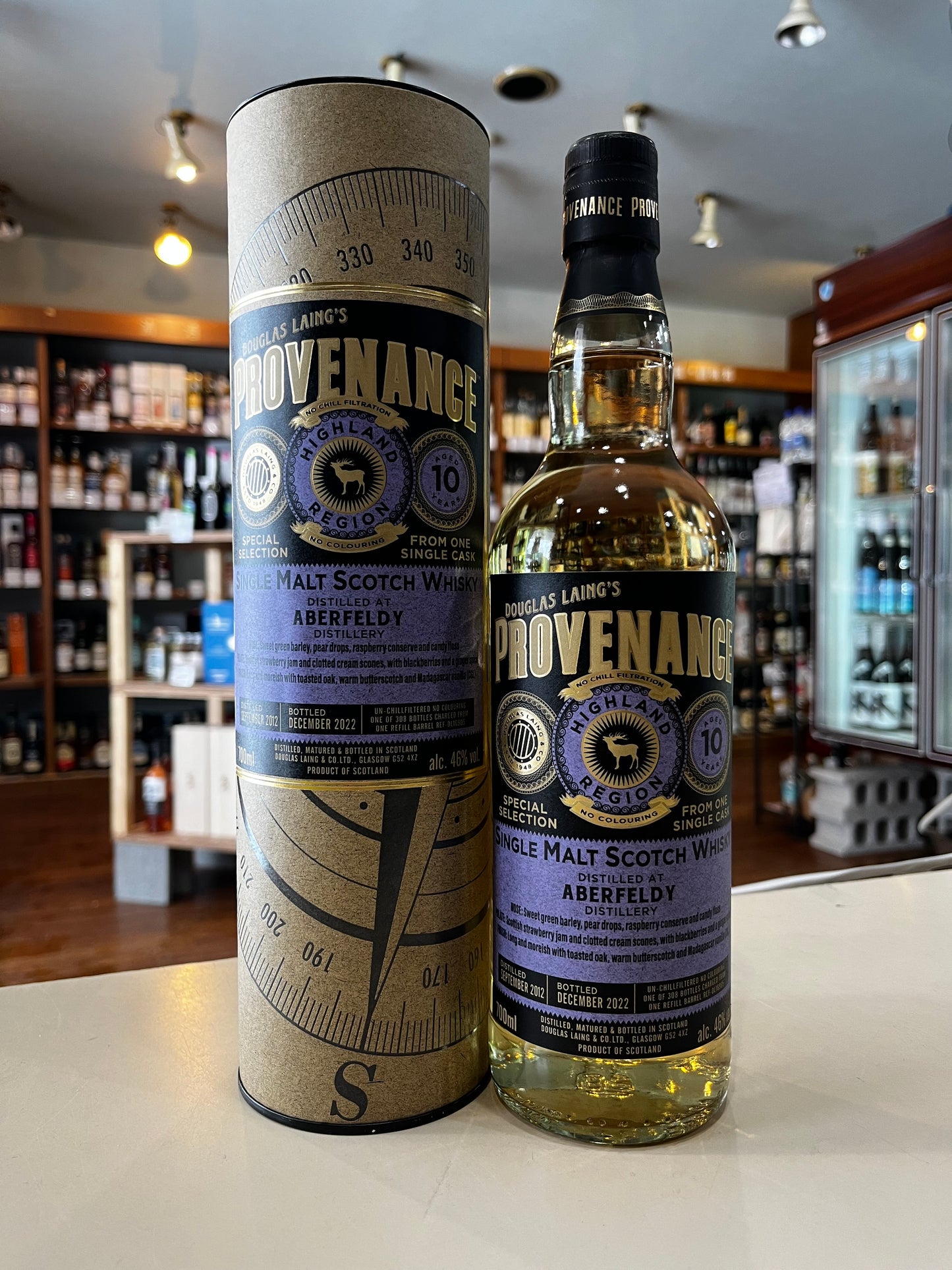 プロヴェナンス アバフェルディ 10年 2012 PROVENANCE ABERFELDY AGED 10 YEARS 2012