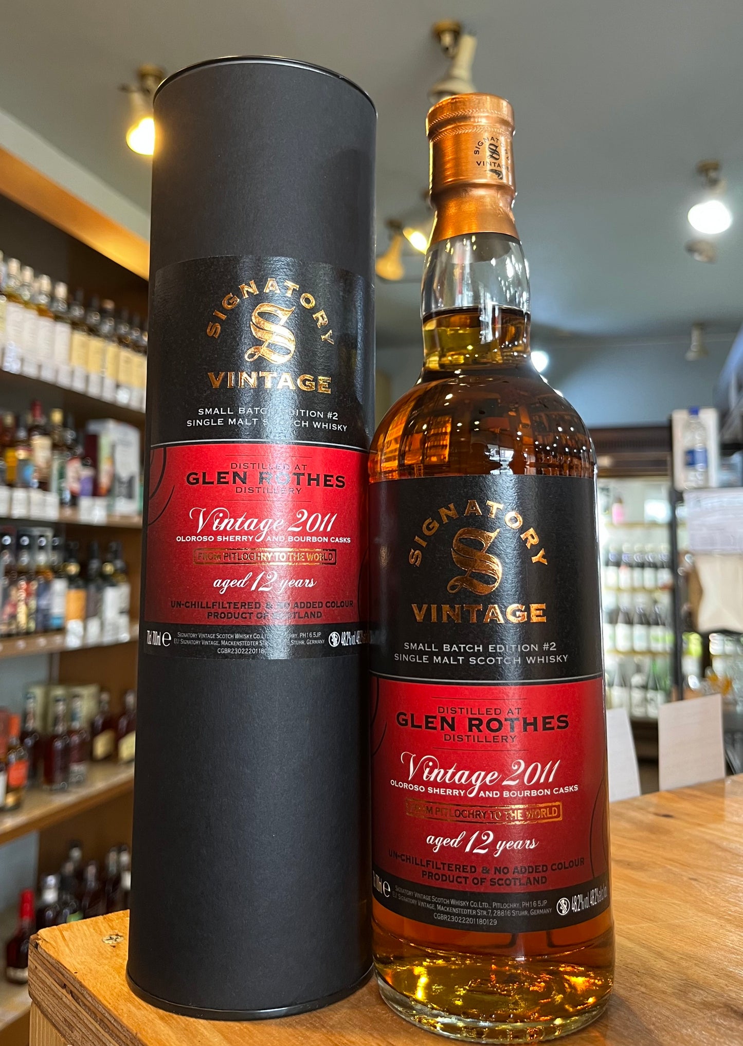 Signatory Vintage Small Batch Glenrothes Vintage2011 シグナトリー・ヴィンテージ スモールバッチエディション グレンロセス 2011年 12年