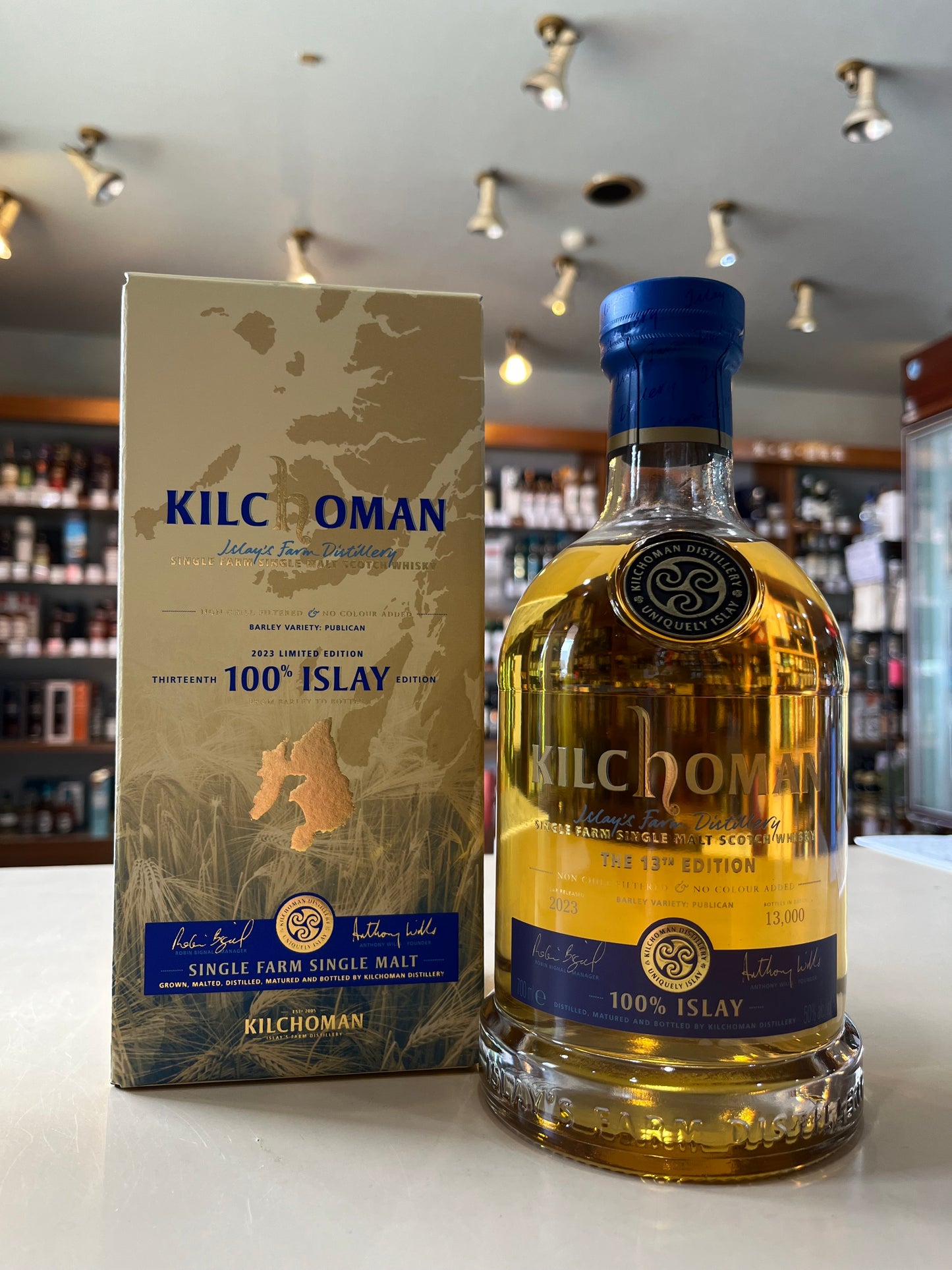 キルホーマン100%アイラ 13th リリース KILCHOMAN 100%ISLAY THE 13thEDITION
