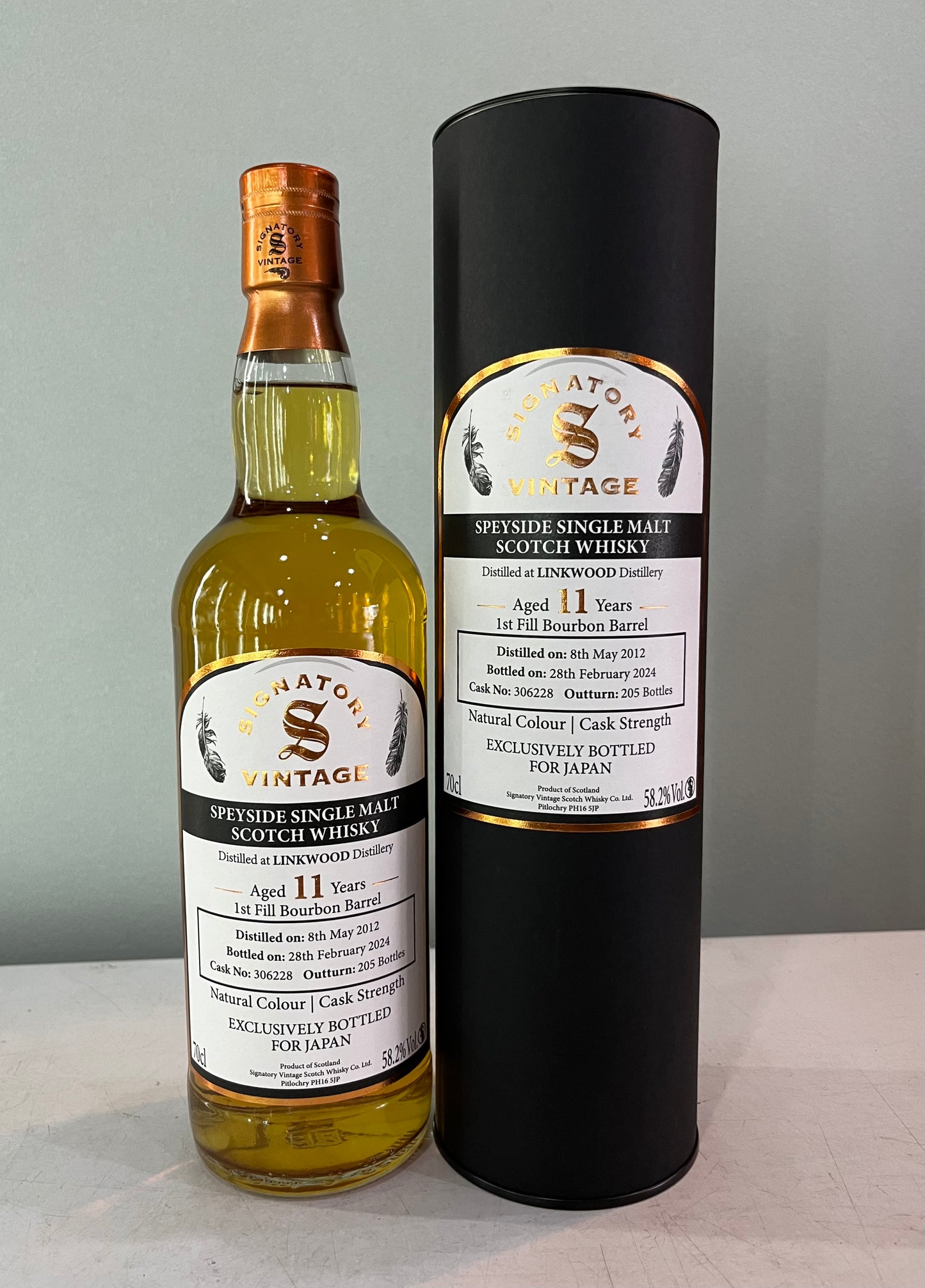 リンクウッド 2012 11年 エクスクルーシブリーボトルドフォージャパン シグナトリーヴィンテージ LINKWOOD 2012 aged 11 years Exclusively Bottled For JAPAN SIGNATORY VINTAGE