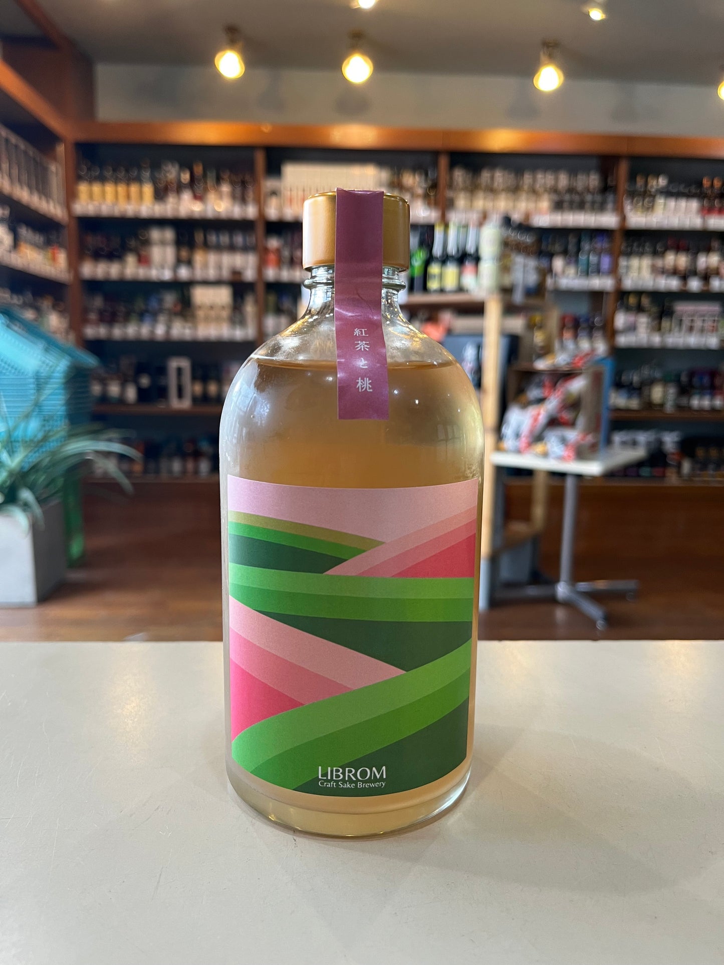 LIBROM リブロム 紅茶と桃