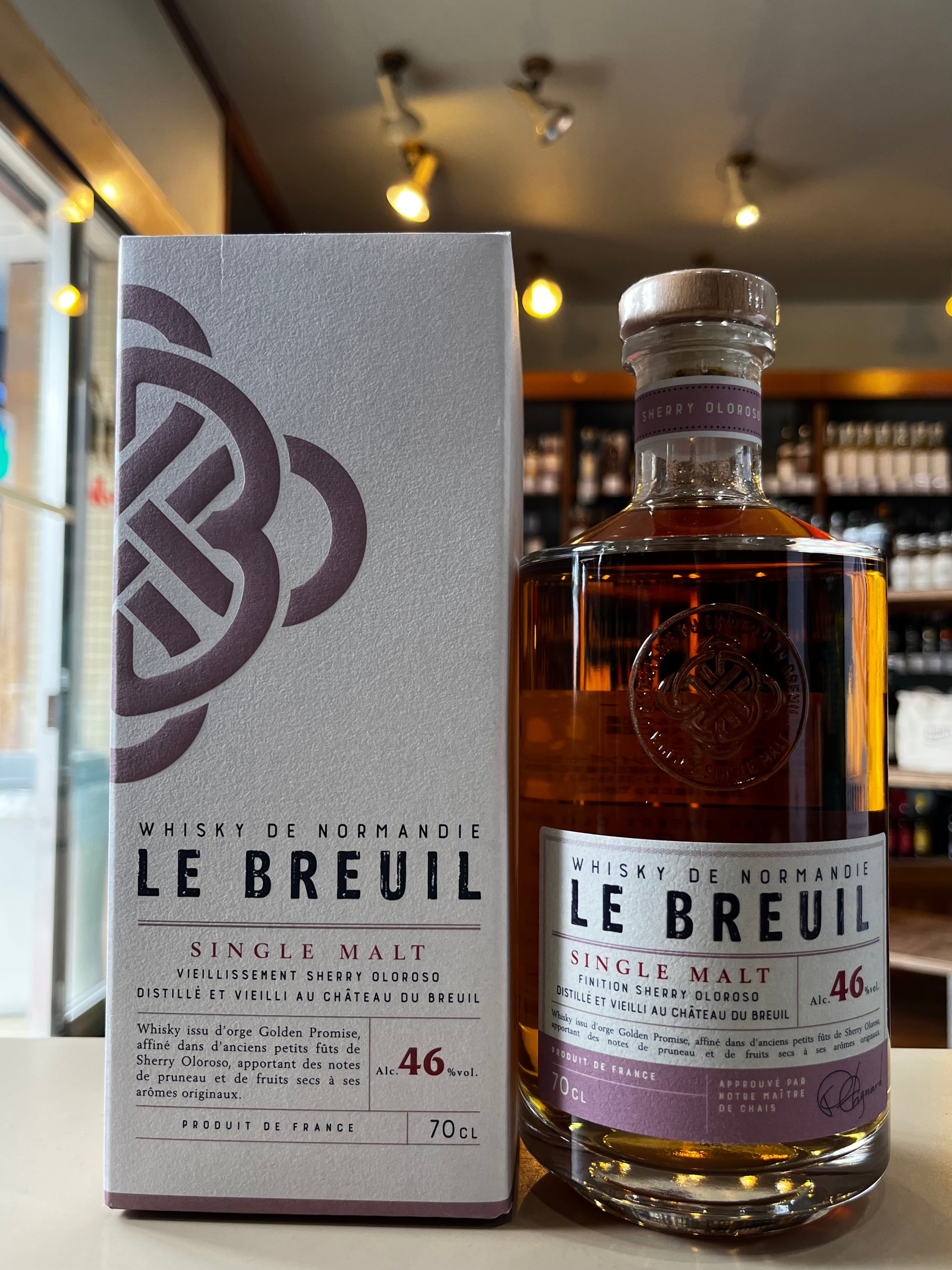 シャトードブルイユ シングルモルト ルブイユ シェリー オロロソフィニッシュ Chateau du Breuil SINGLE MALT L –  北海道根本商店