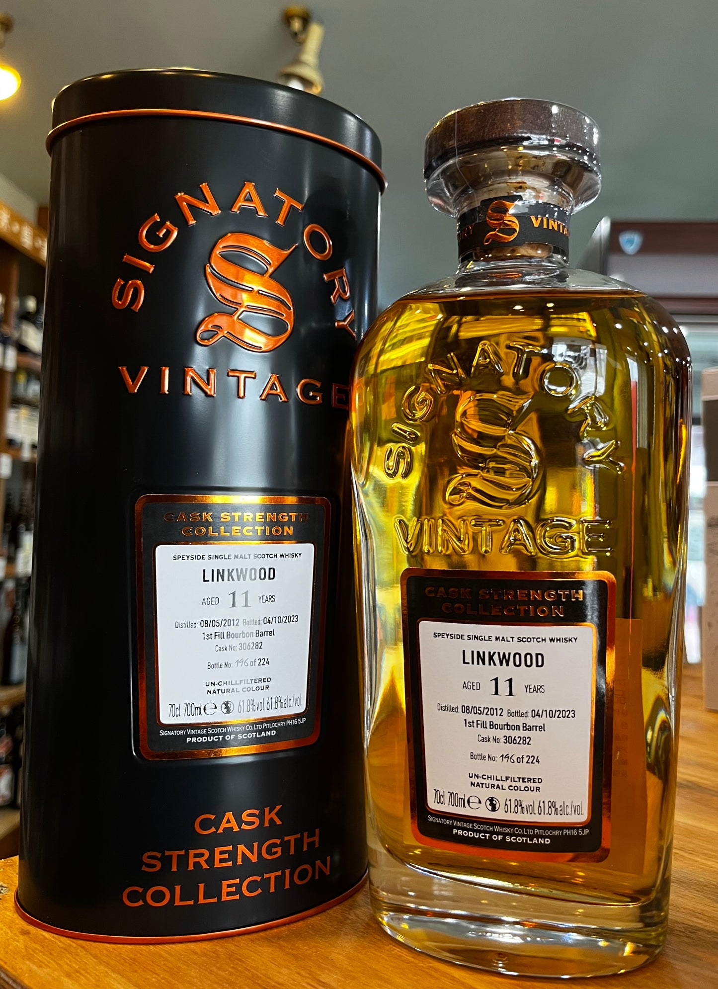 リンクウッド 2012 11年 シグナトリーヴィンテージ カスクストレングス LINKWOOD AGED 11 YEARS SIGNATORY VINTAGE CASK STRENGTH COLLECTION