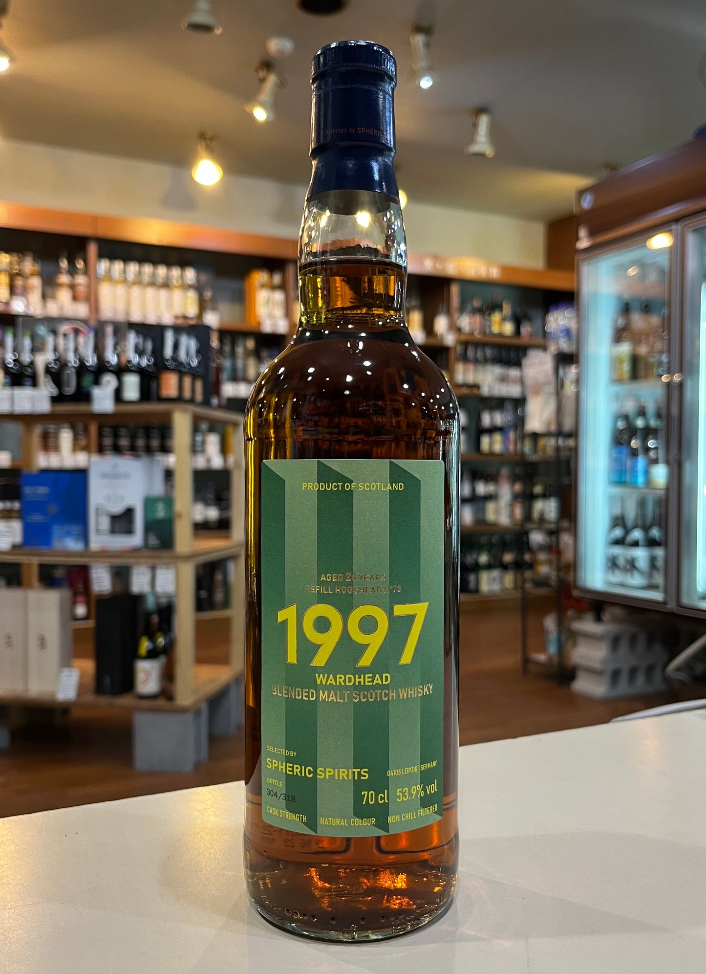 SHERIC SPIRITS WARDHEAD 1997 AGED 26YEARS REFILL HOGSHEAD スフェリックスピリッツ ウォードヘッド 1997 26年 リフィルホグスヘッド
