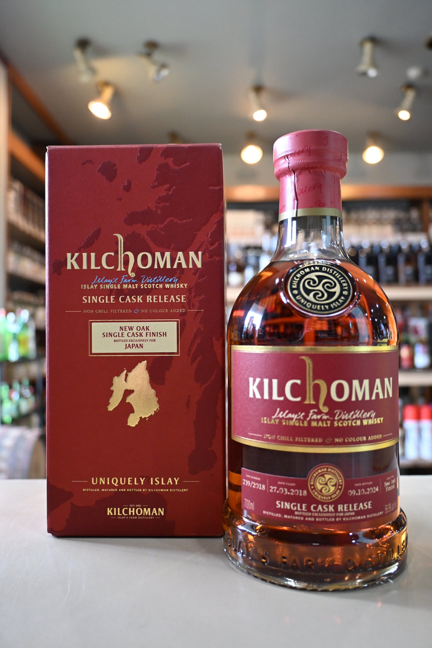 キルホーマン2018 ニューオークフィニッシュ KILCHOMAN 2018 NEW OAK FINISH