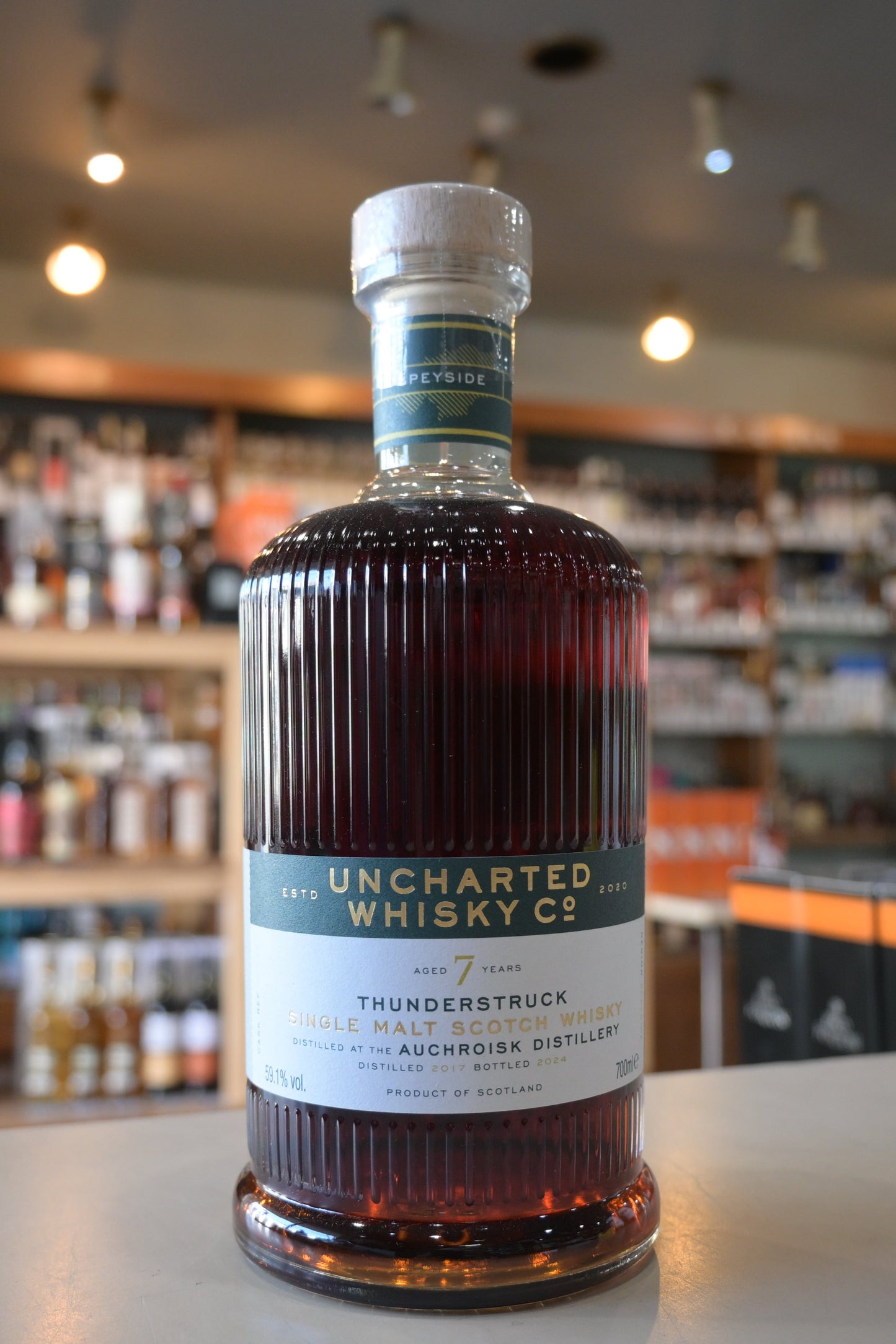 オスロスク 2017 7年 1stフィルオロロソシェリーカスク Thunderstruck Uncharted Whisky AUCHROISK AGED 7 YEARS