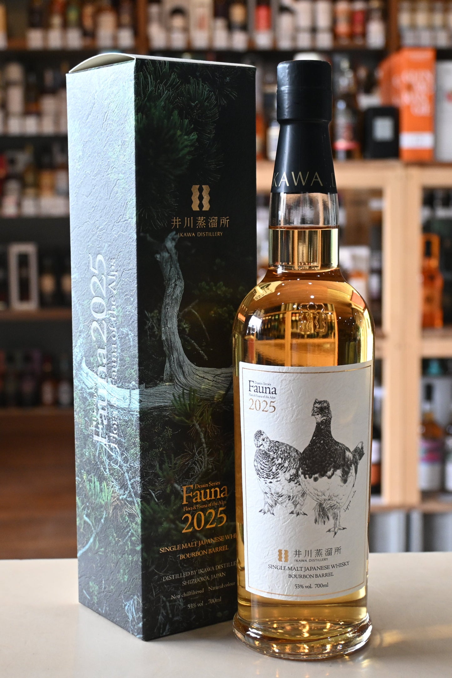 井川蒸溜所 シングルモルト デッサンシリーズ ファウナ 2025 IKAWA DISTILLERY SINGLE MALT Dessin Series Fauna 2025
