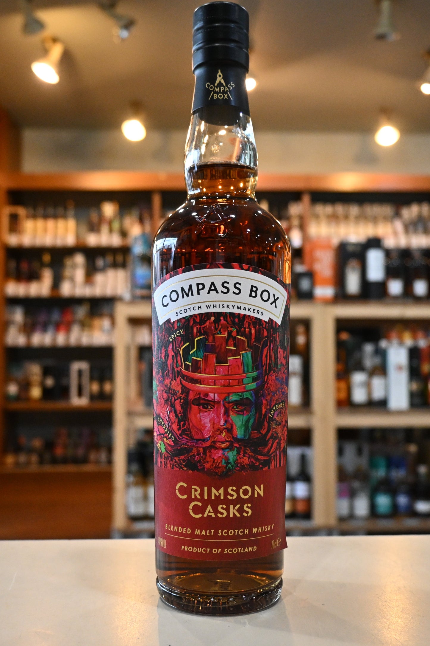 CRIMSON CASKS BLENDED MALT SCOTCH WHISKY COMPASS BOX クリムゾンカスクス コンパスボックス