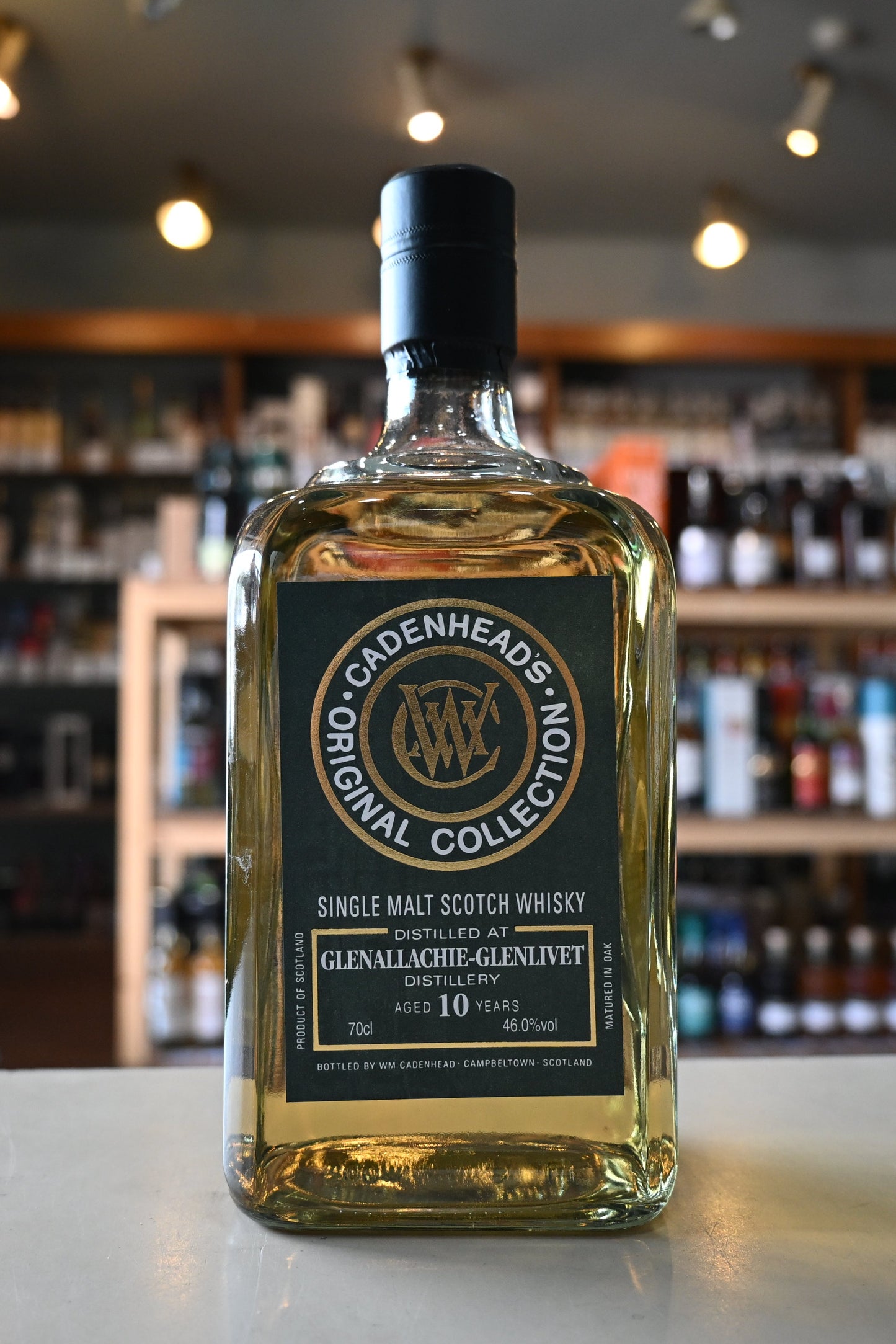 グレンアラヒー10年 ケイデンヘッド オリジナルコレクション GLENALLACHIE AGED 10 YEARS CADENHEAD`S COLLECTION