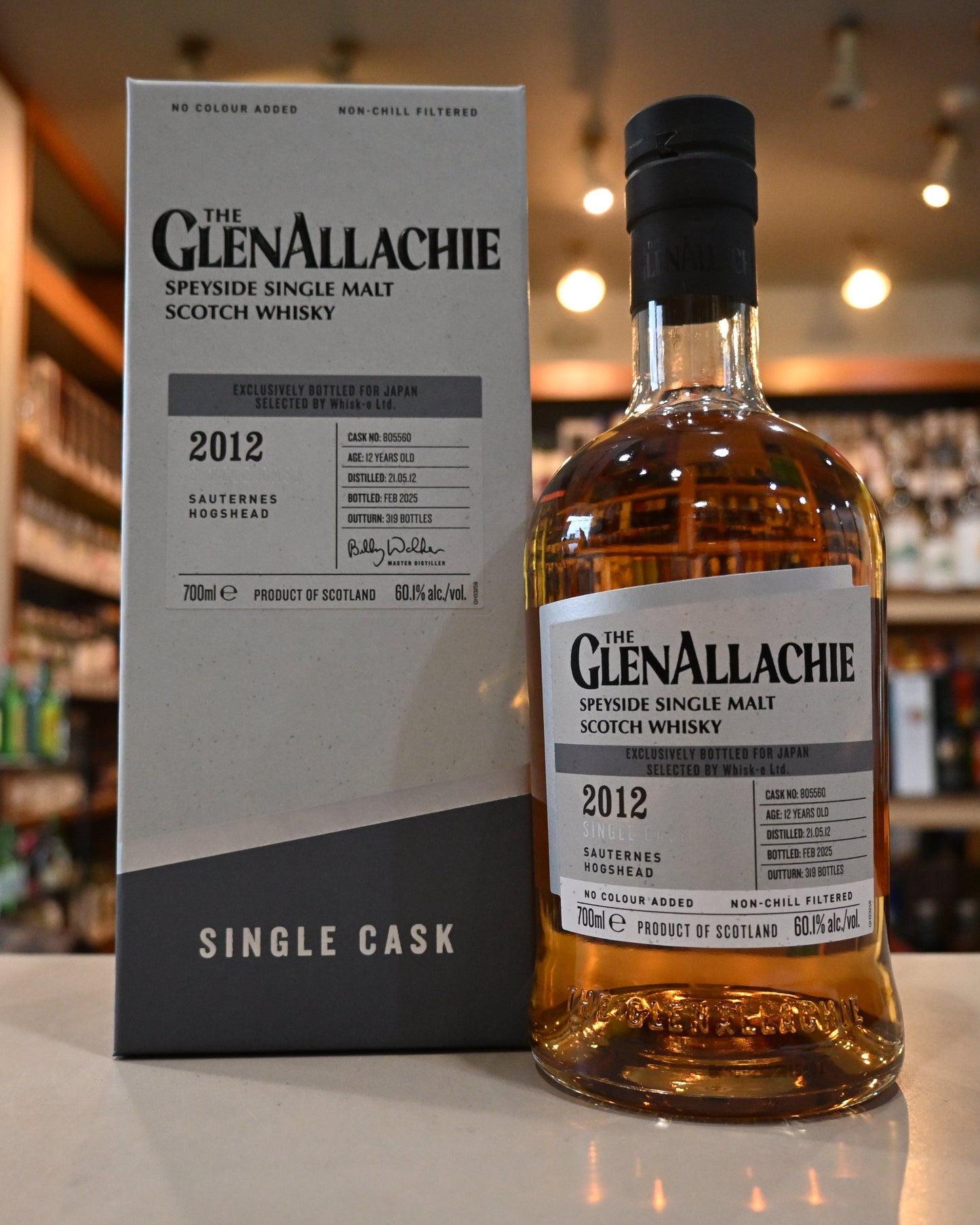 グレンアラヒー2012 ソーテルヌカスク GLENALLACHIE 2012 SAUTERNES HOGSHEAD