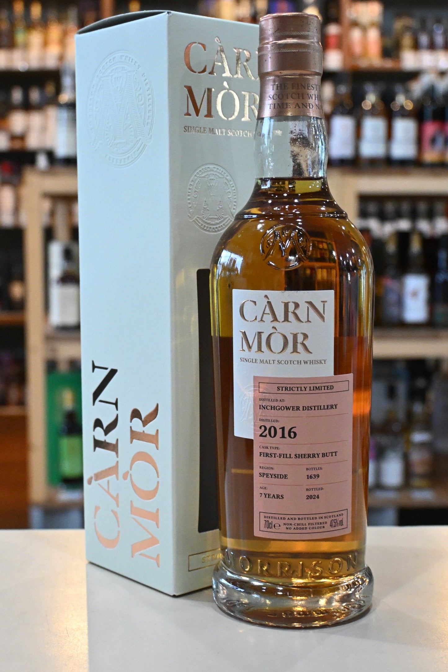 カーンモア ストリクトリーリミテッド インチガワー2016 CARN MOR STRICTLY LIMITED EDITION INCHGOWER AGE 7 Years