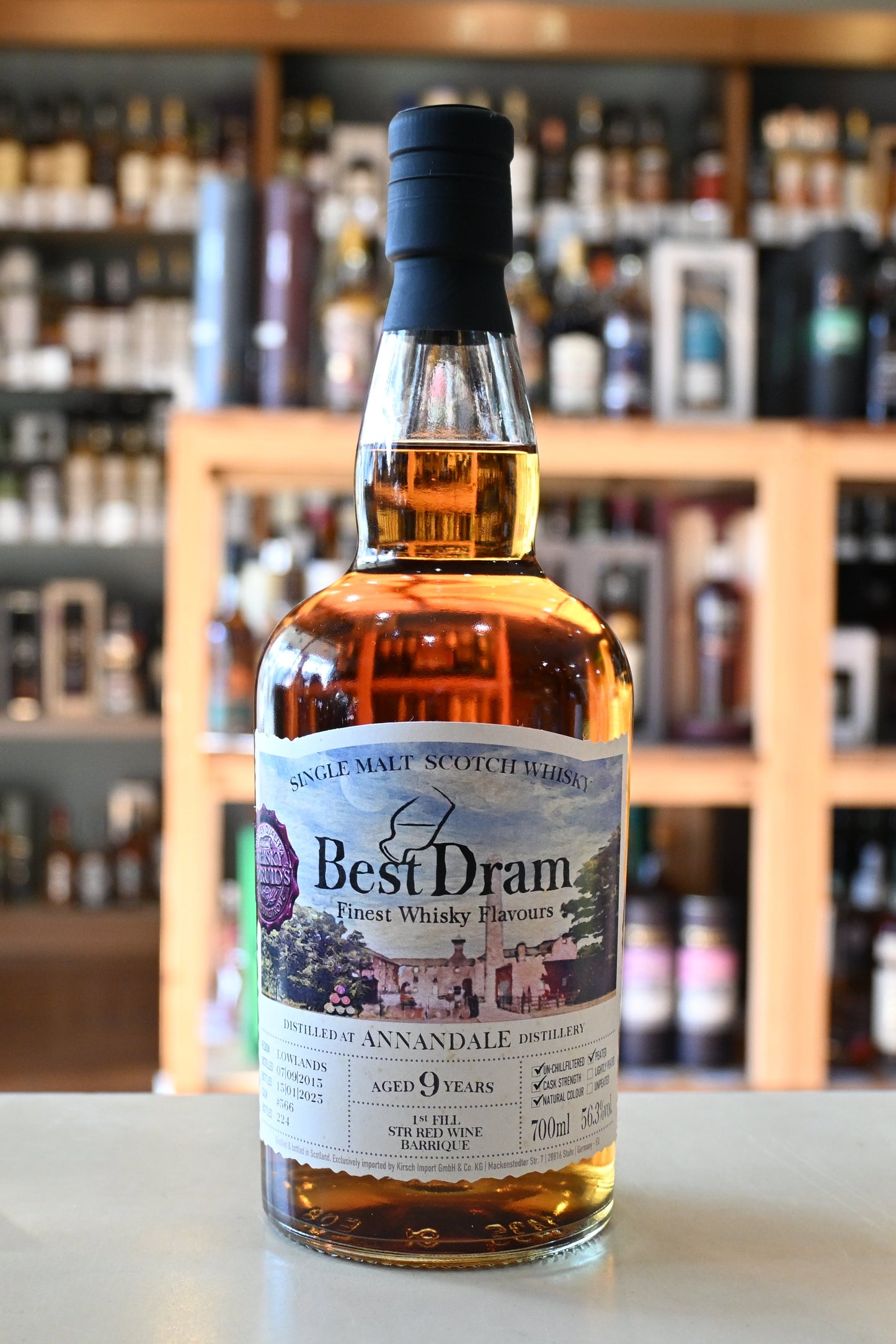 BestDrum ANNANDALE AGED 9 YEARS ベストドラム アナンデール9年 2015-2025