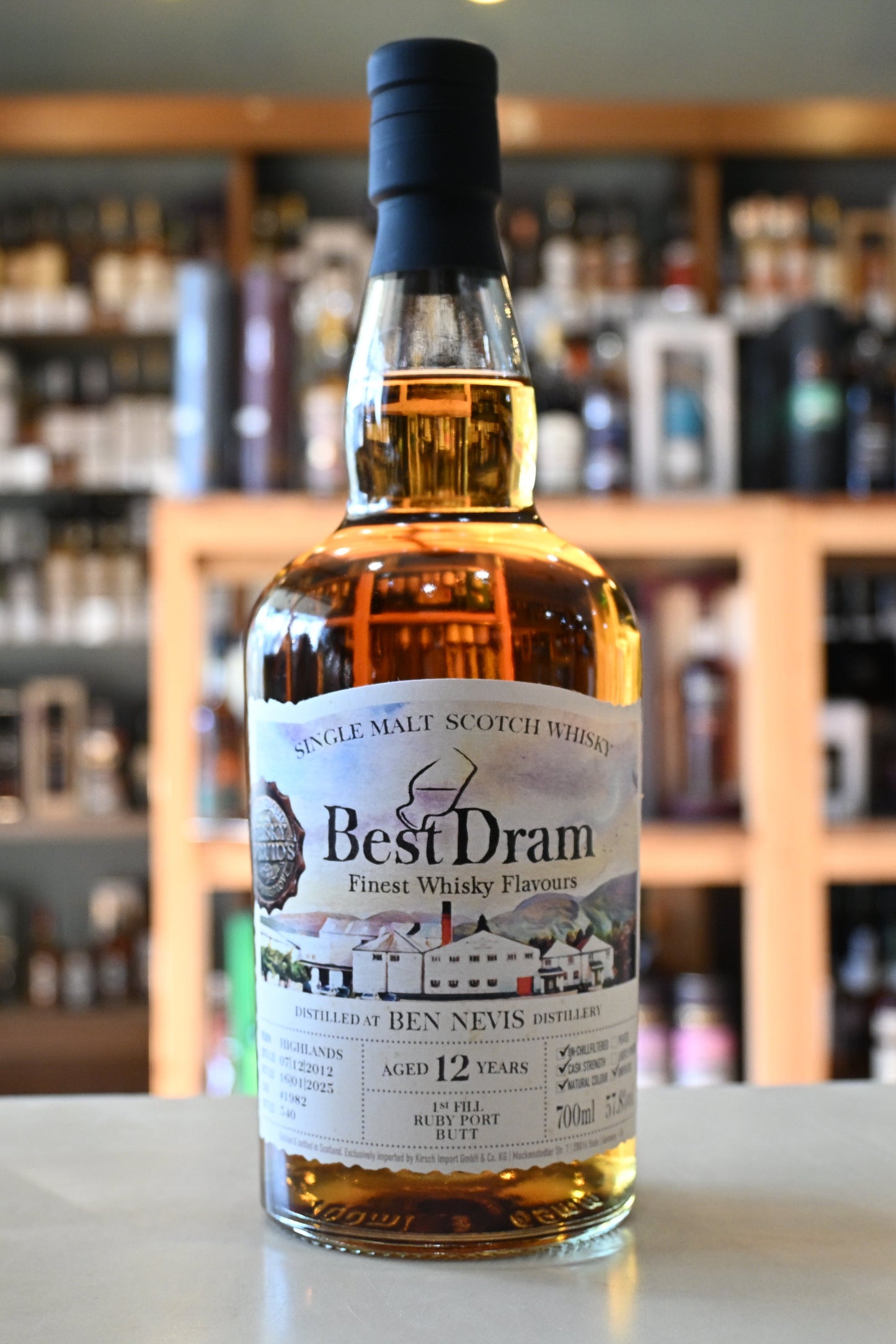 BestDrum BEN NEVIS AGED 12 YEARS ベストドラム ベンネヴィス12年 2012-2025