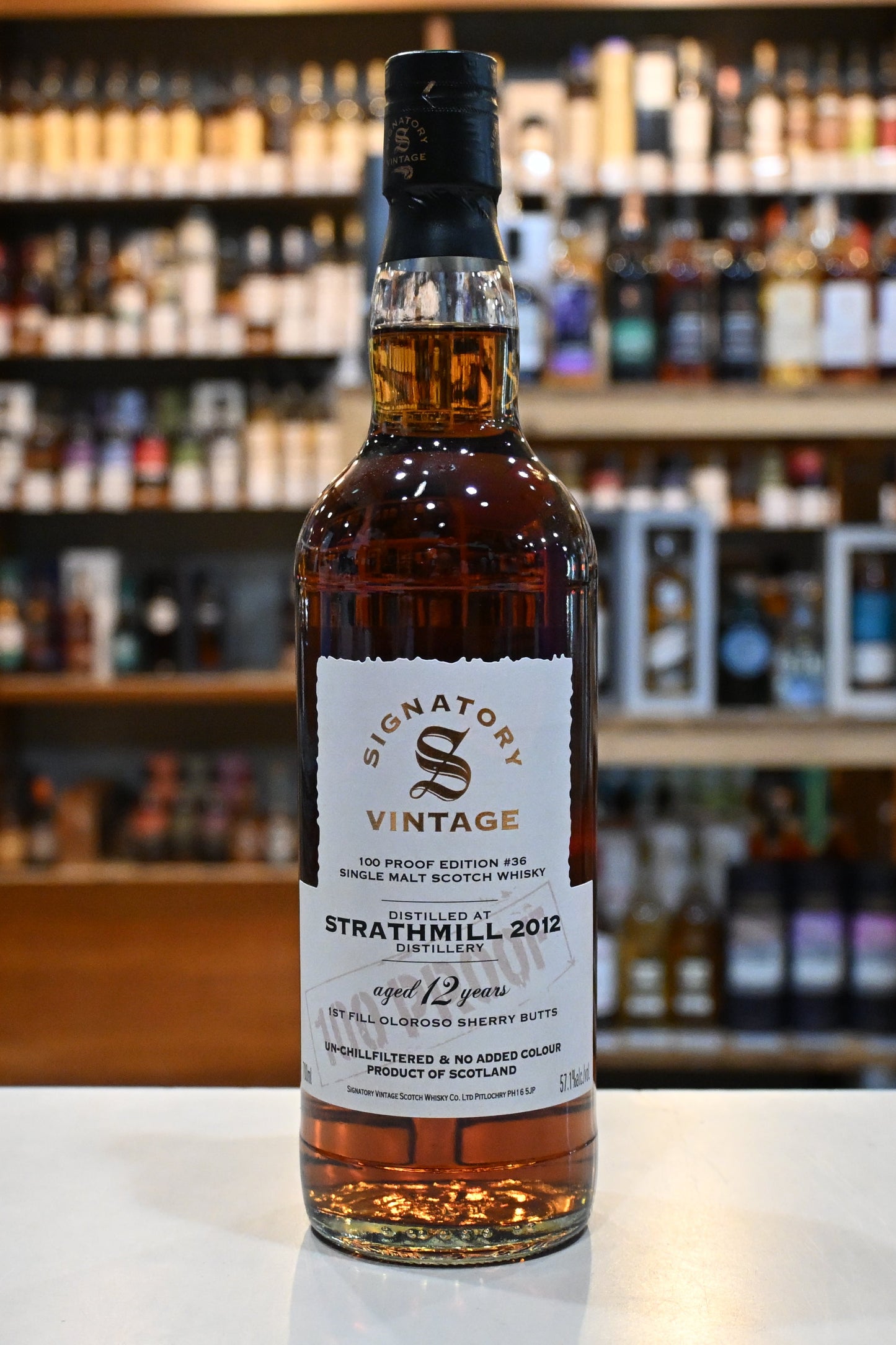 シグナトリー・ヴィンテージ 100プルーフ ストラスミル 2012 12年 Signatory Vintage 100 Proof STRATHMILL 2012 12yo