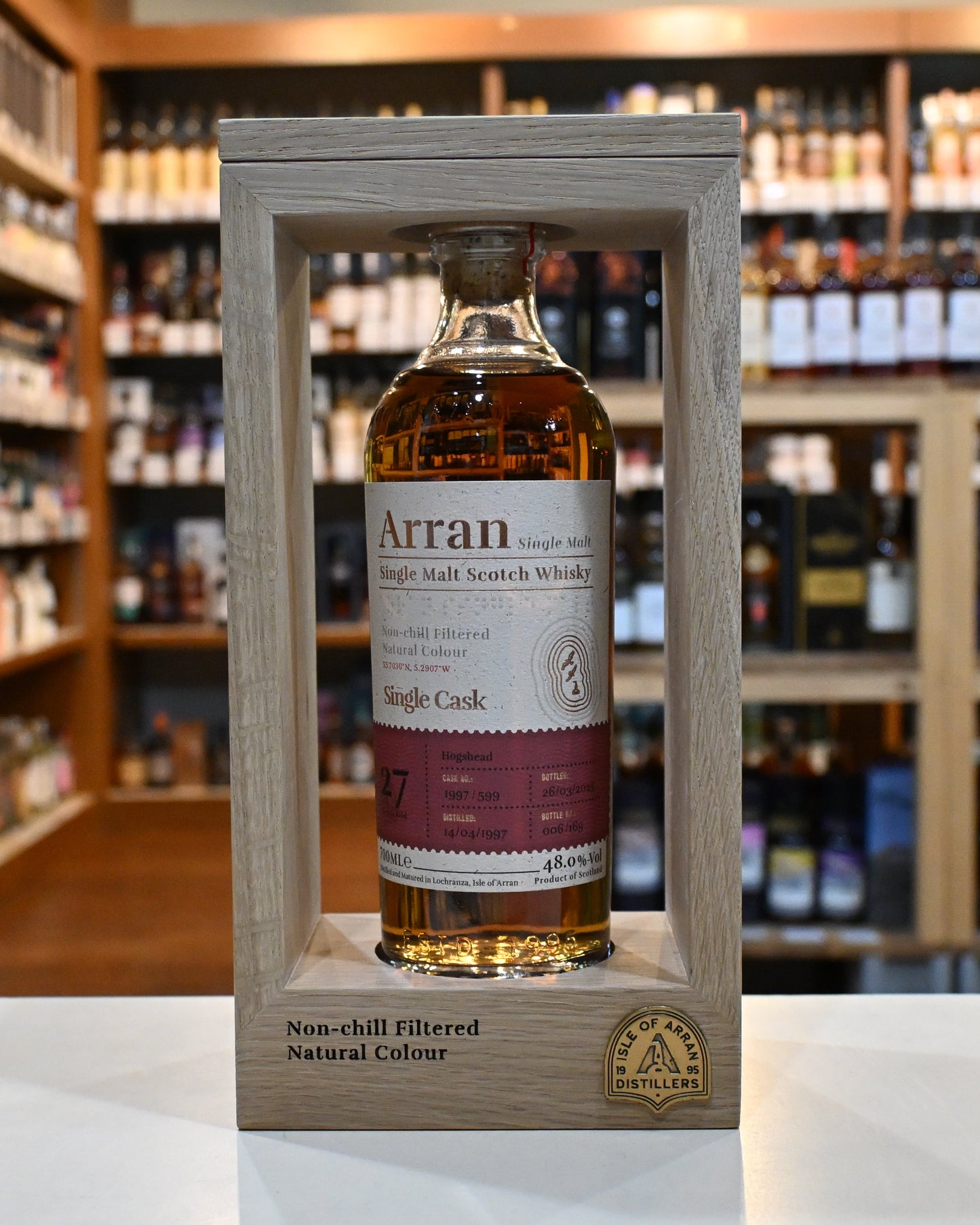 アラン1997 ホグスヘッド ARRAN SINGLE MALT 1997 27yo Hogshead