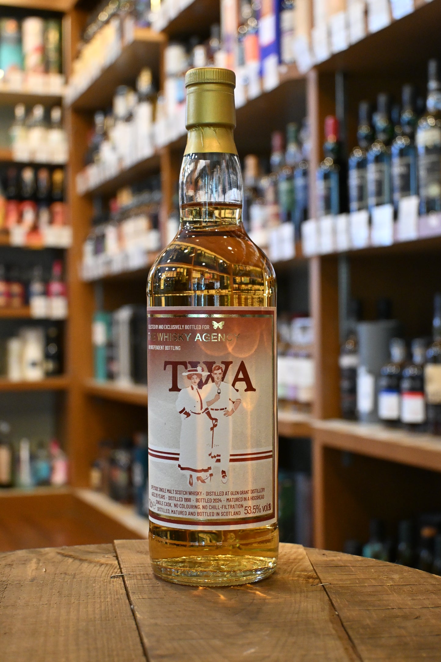 ウイスキーエージェンシー グレングラント 26年 1998 THE WHISKY AGENCY GLEN GRANT Aged 26 Years 1998