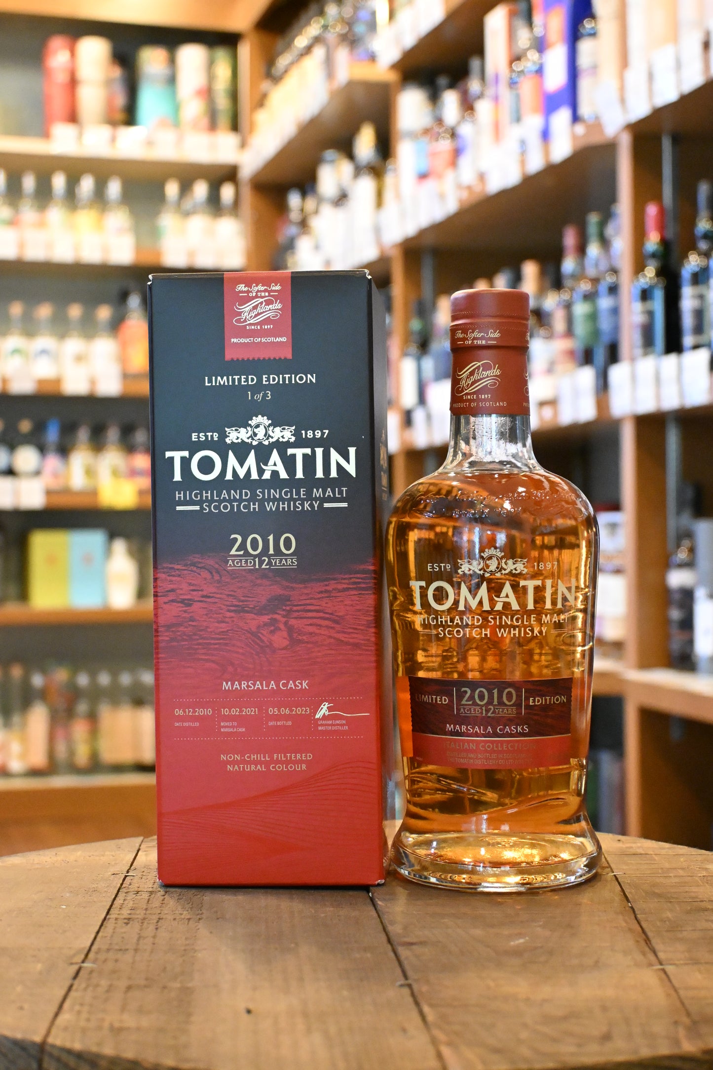トマーティン リミテッドエディション マルサーラカスク 12年 2010 TOMATIN LIMITED EDITION MARSALA CASK AGED 12 YEARS 2010