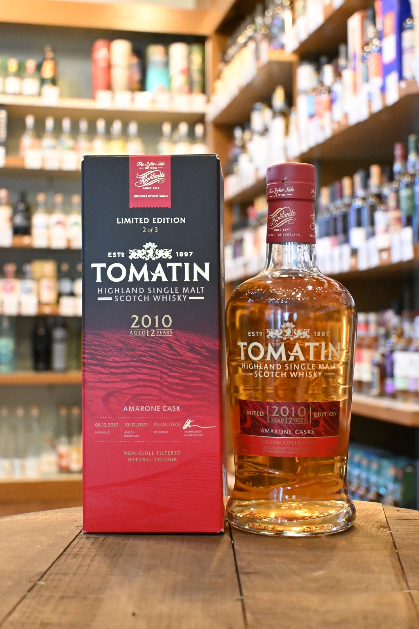 トマーティン リミテッドエディション アマローネカスク 12年 2010 TOMATIN LIMITED EDITION AMARONE CASK AGED 12 YEARS 2010