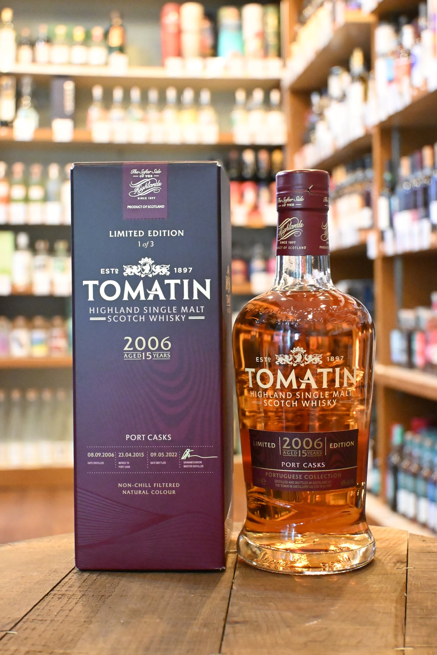 トマーティン リミテッドエディション ポートカスク 15年 2006 TOMATIN LIMITED EDITION PORT CASK AGED 15 YEARS 2006