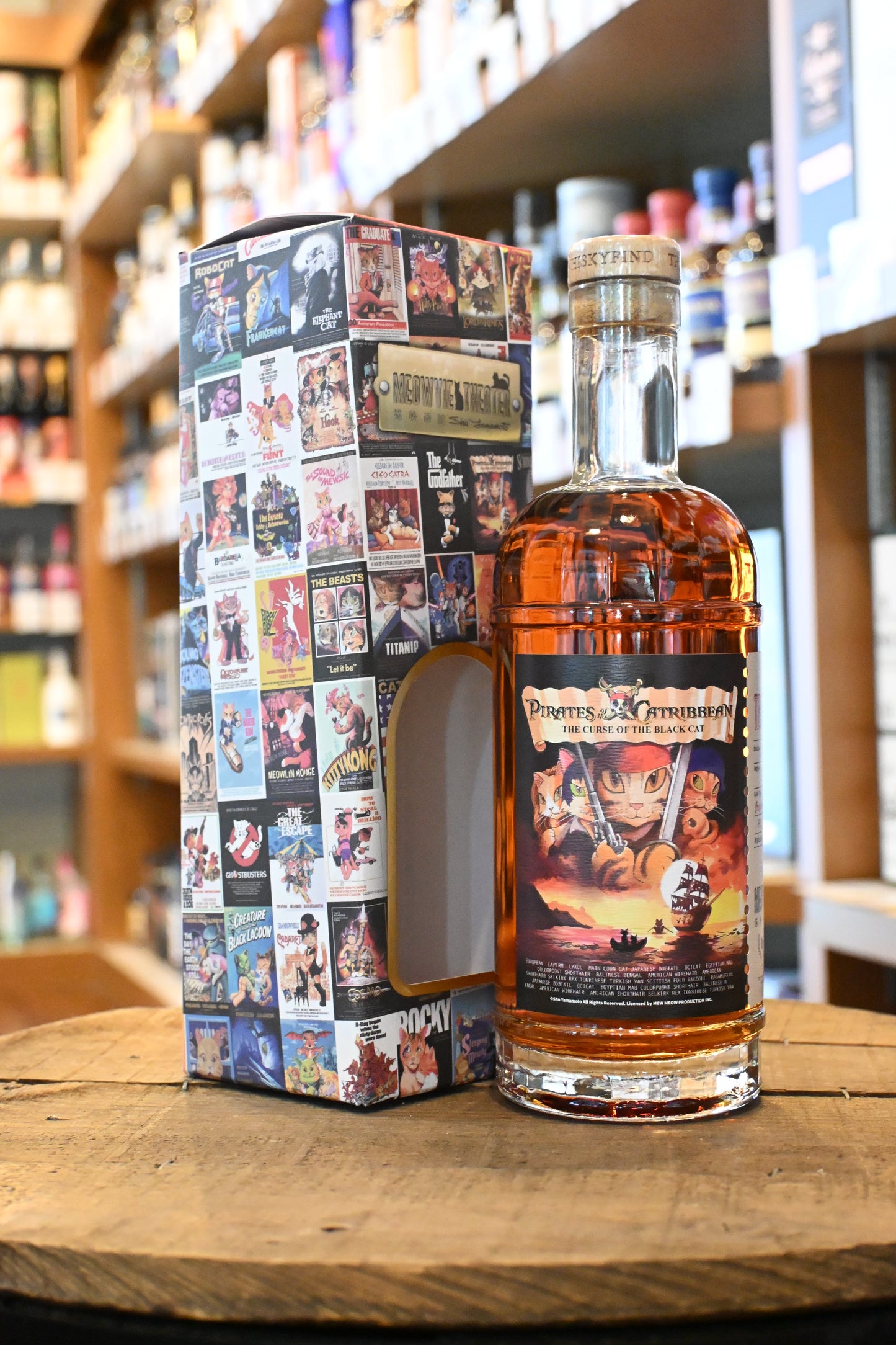ウイスキーファインド ミャオビューシアター パイレーツオブカリビアン トリニダードラム 16年 2009 WHISKY FIND Meowview Theater Pirates of Caribbean Trinidad Rum 16 years 2009
