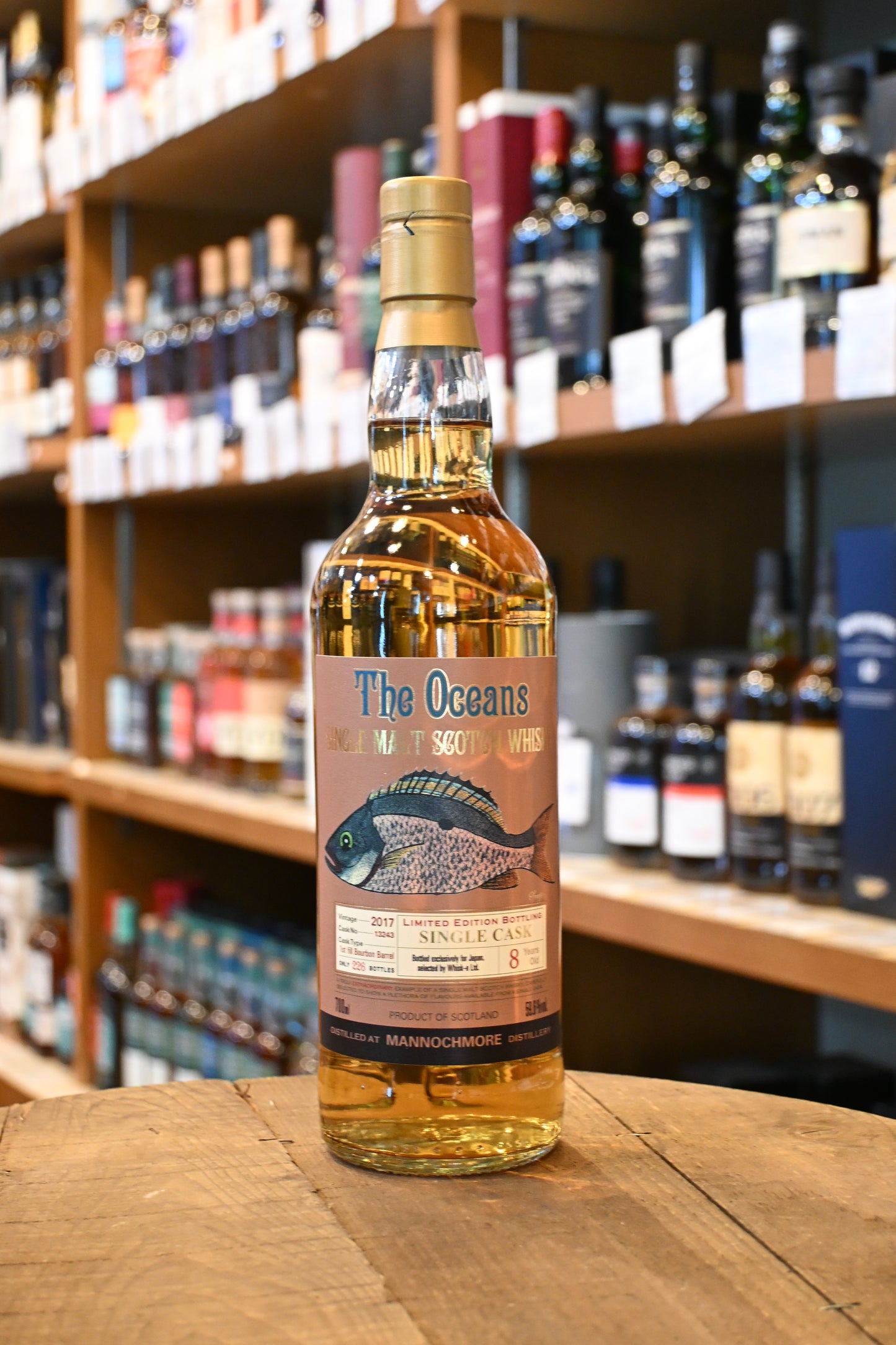 オーシャンズ マノックモア 2017年 バーボンバレル The Oceans Mannochmore 2017 BOURBON BARREL