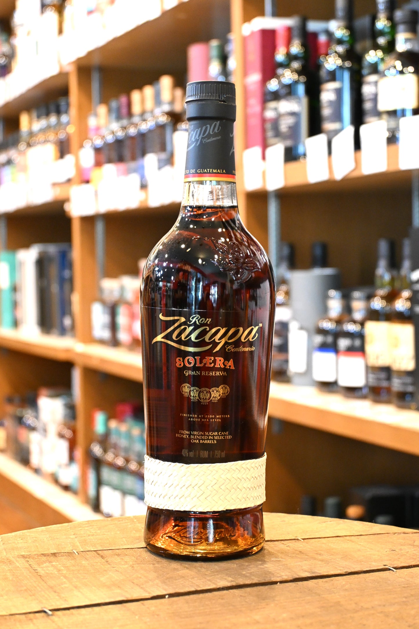 ロンサカパ 23 センテナリオ ソレラグランレゼルヴァ RON ZACAPA 23 Centenario SOLERA Gran Reserva - 北海道根本商店