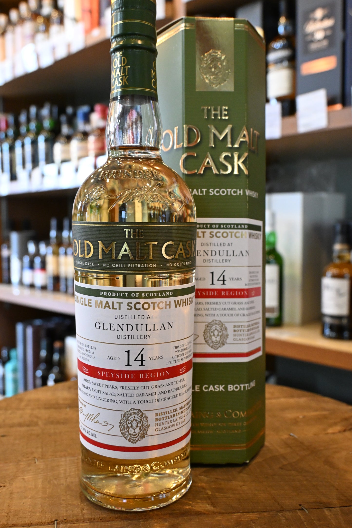 ハンターレイン オールド・モルト・カスク グレンデュラン 2010 14年 Hunter Laing Old Malt Cask GLENDULLAN 2010 14yo - 北海道根本商店