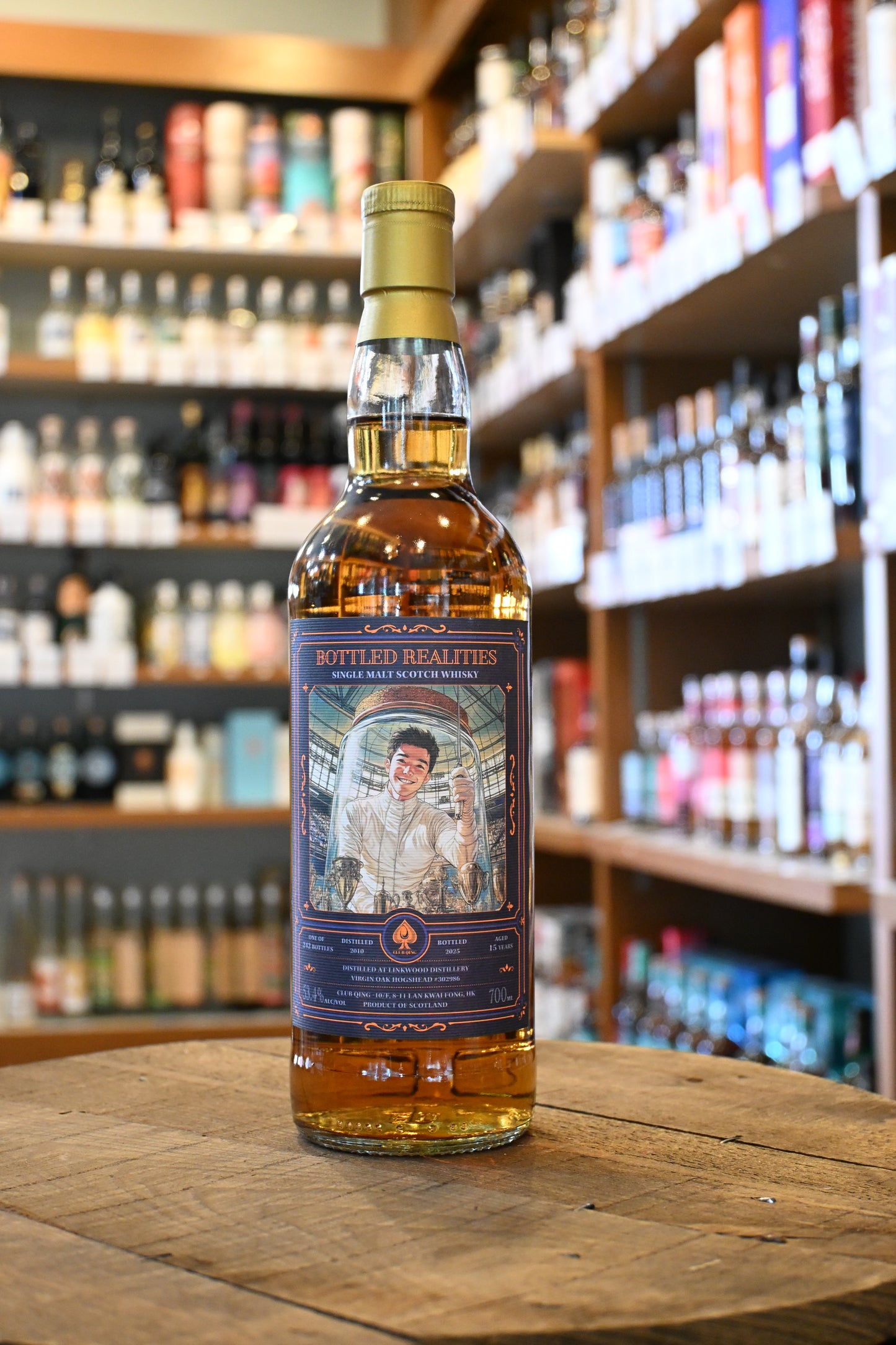 リンクウッド クラブ チン ボトルド リアリティズ 2010 15年 LINKWOOD CLUB QING BOTTLED REALITIES No.4 2010 15yo - 北海道根本商店