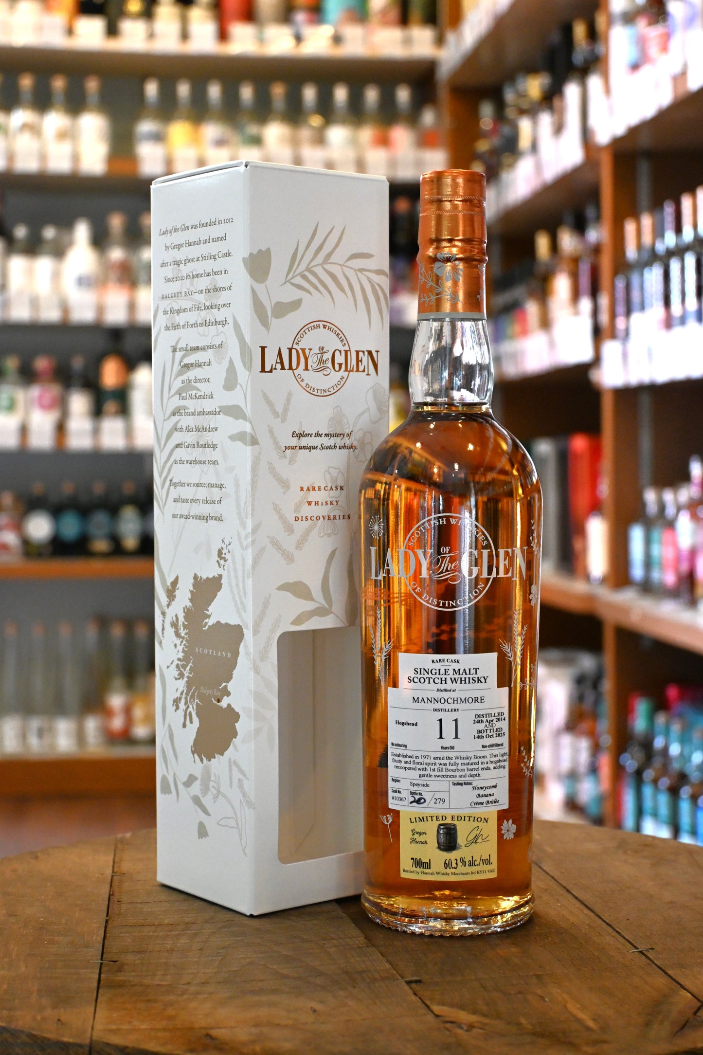 レディ・オブ・ザ・グレン マノックモア 11年 2014 LADY OF THE GLEN MANNOCHMORE AGED 11 YEARS 2014 - 北海道根本商店