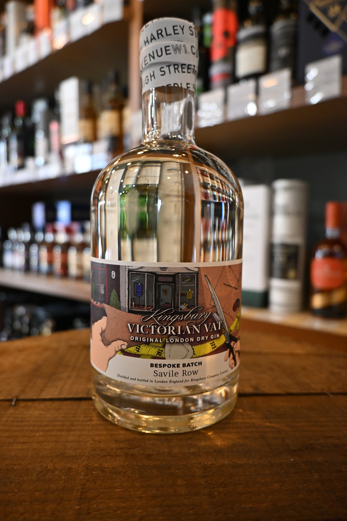 キングスバリー ビクトリアンバット・ジン ビスポークバッチ サビル ロウ KINGSBURY VICTORIAN VAT GIN BESPOKE BATCH Savile Row - 北海道根本商店