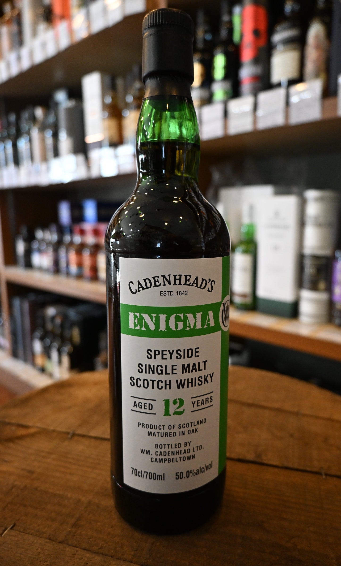 スペイサイド シングルモルト2013 12年 ケイデンヘッド エニグマシリーズ Speyside Single Malt 2013 12yo CADENHEAD'S ENIGMA (SPY.4.A)