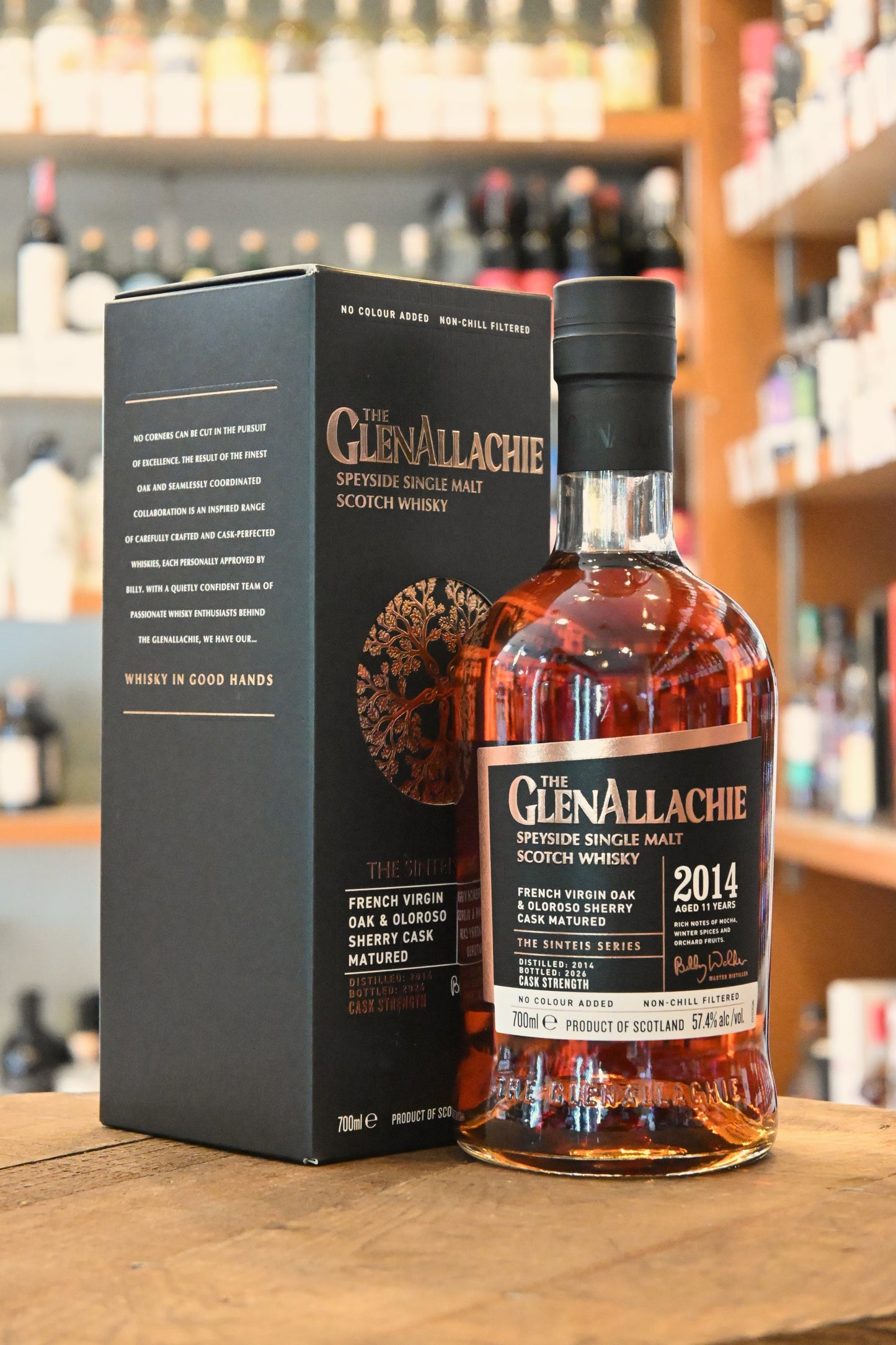 グレンアラヒー 2014年 フレンチオーク & オロロソシェリーカスク The Glenallachie 2014 Fench oak & Oloroso Sherry cask matured