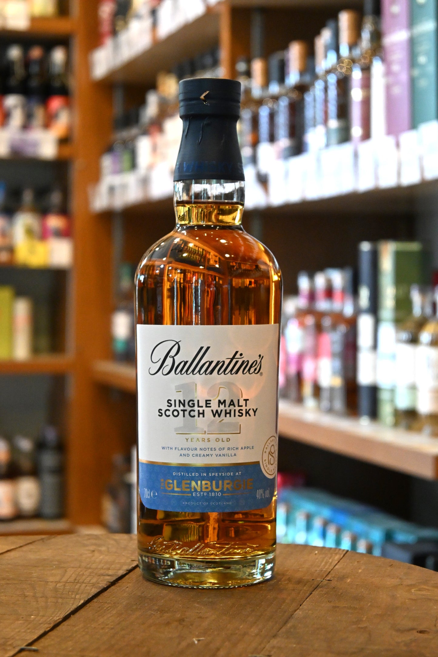 バランタイン シングルモルト グレンバーギー 12年 Ballantine's Single Malt GLENBURGIE AGED 12 YEARS